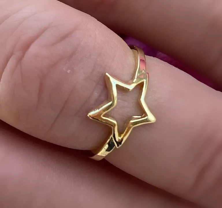 ANEL FALANGE ESTRELA VAZADA