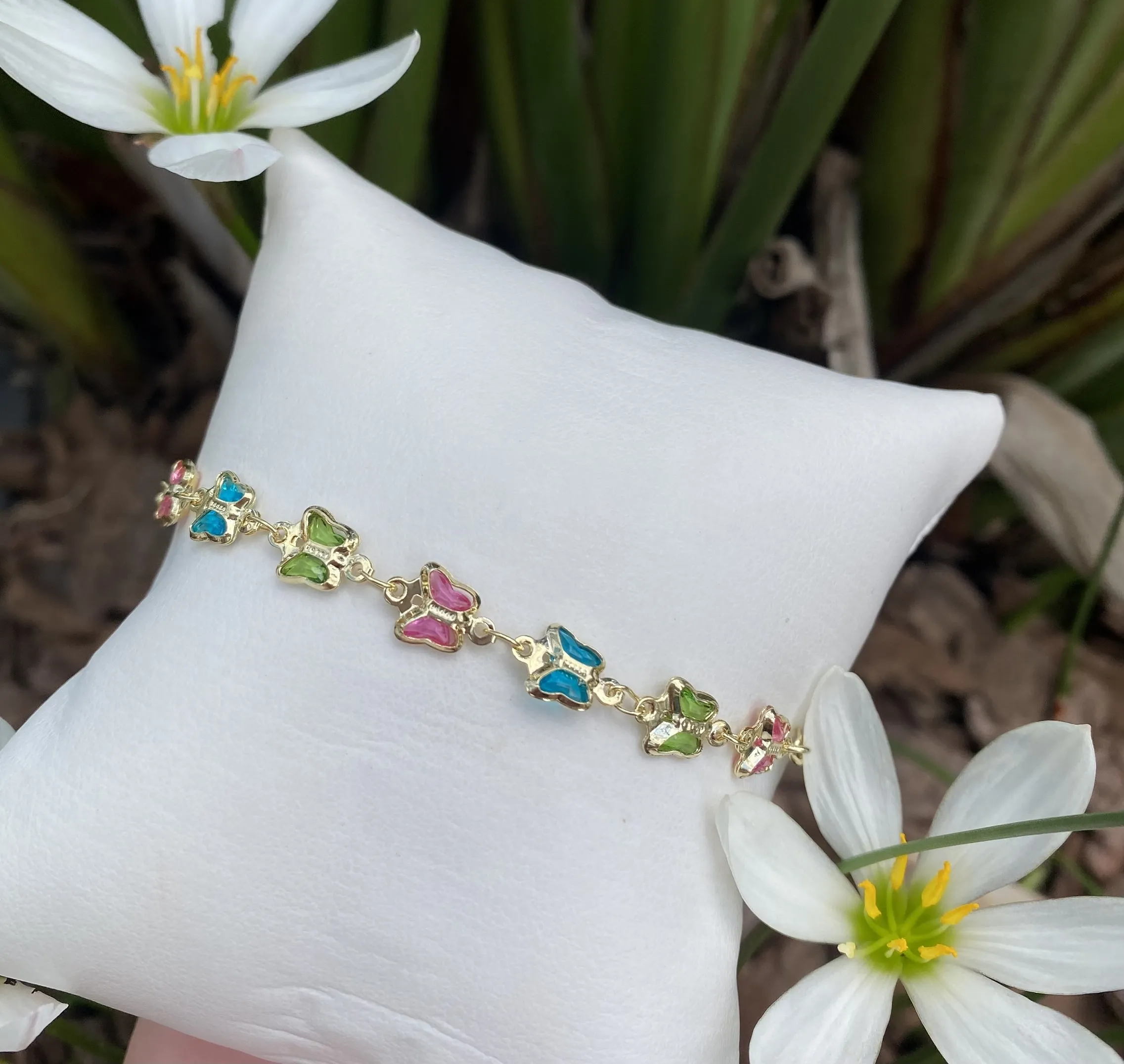 PULSEIRA INFANTIL BORBOLETA COLORS
