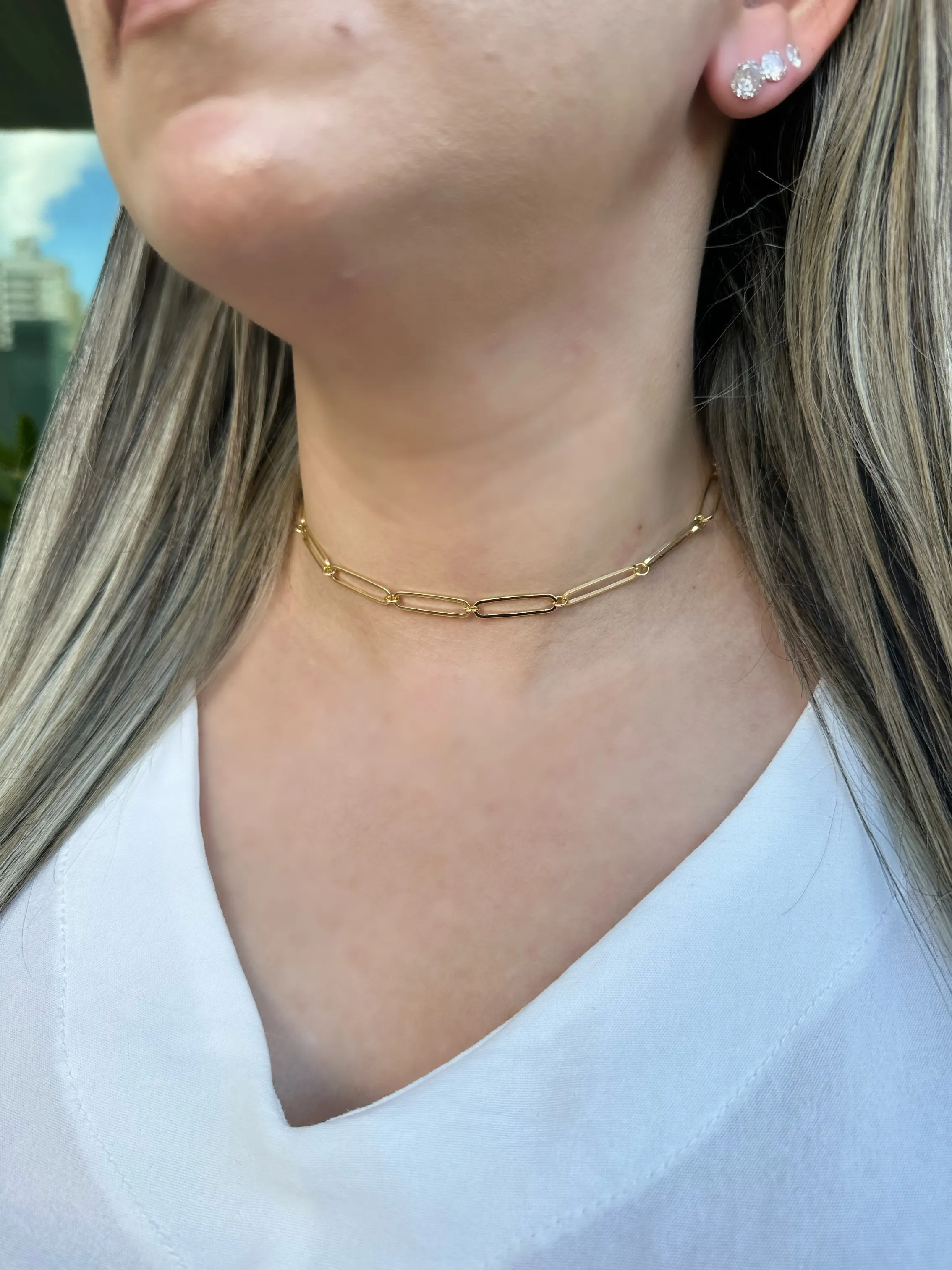 CHOKER CARTIER LONGA