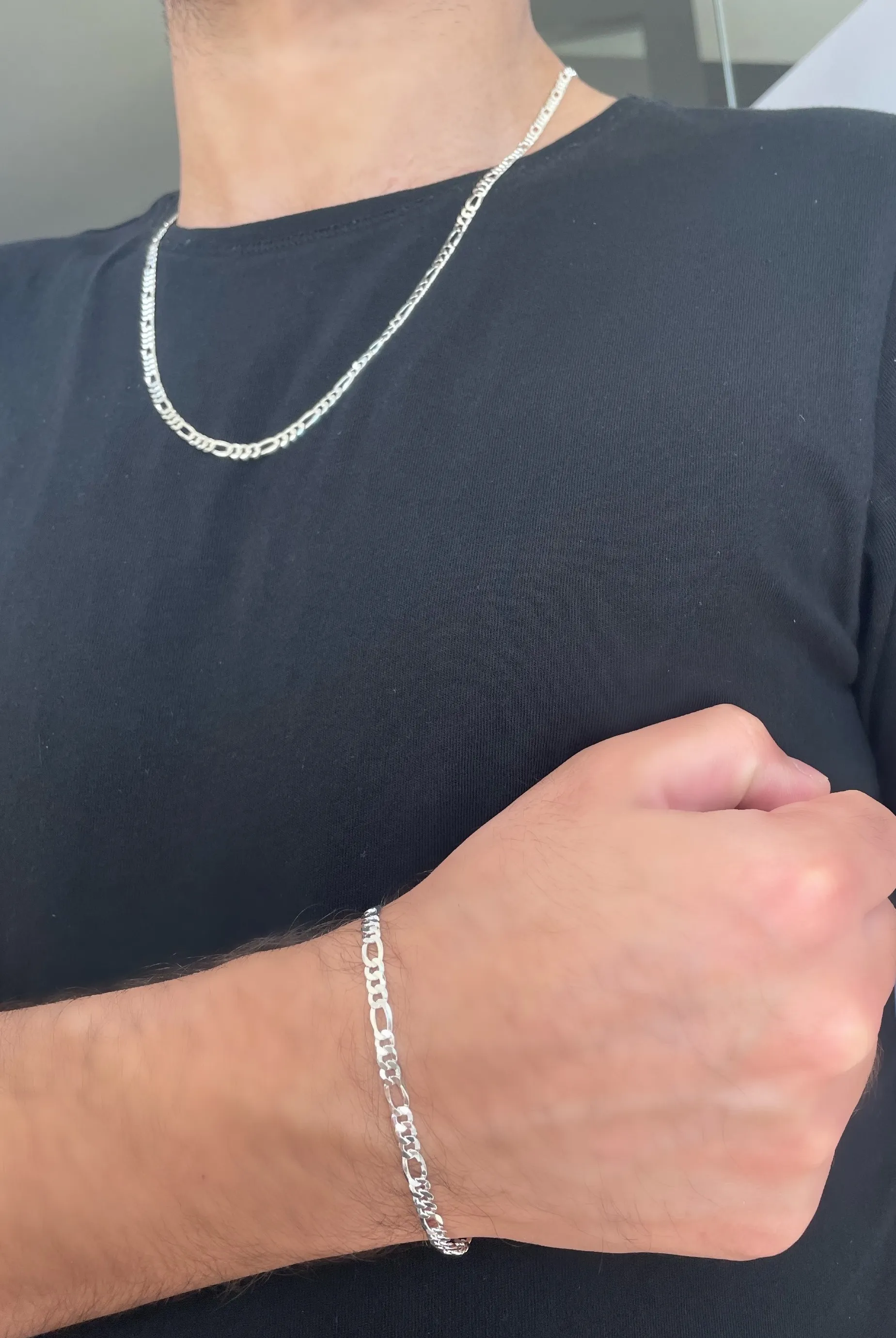 PULSEIRA PRATA 3X1 FIO 0.80