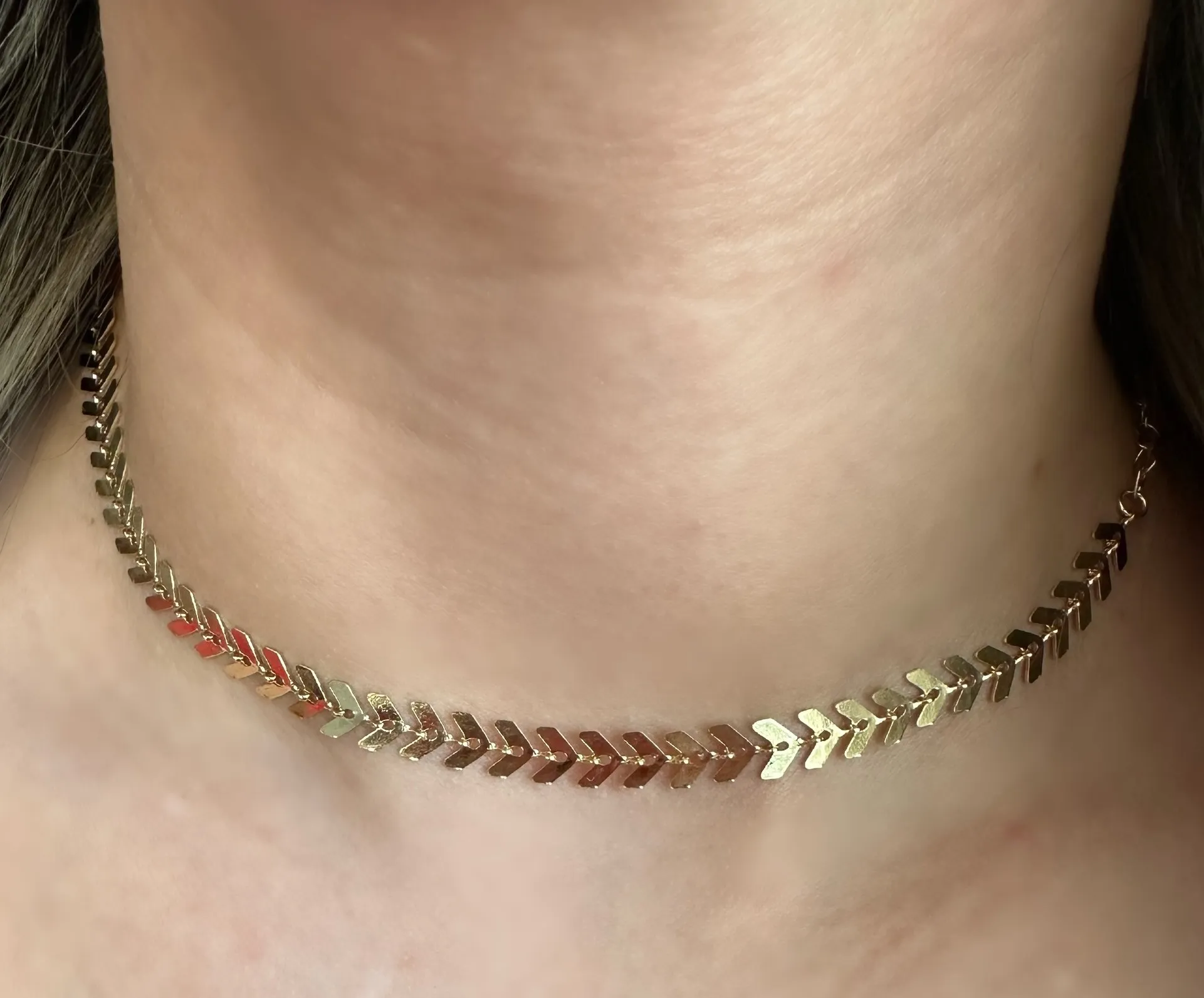 CHOKER FLECHINHAS LISAS