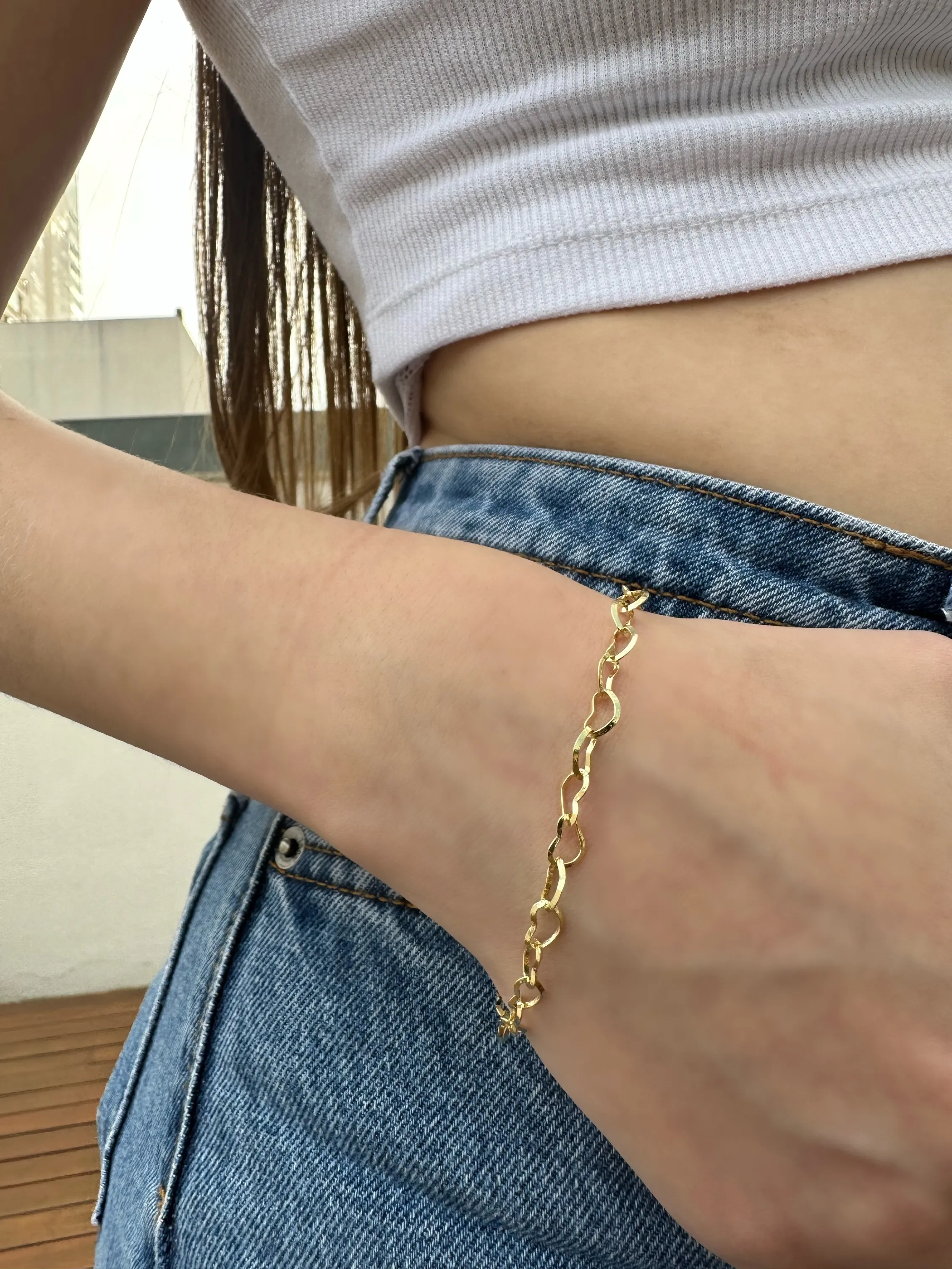 PULSEIRA CORAÇÃO VAZADO