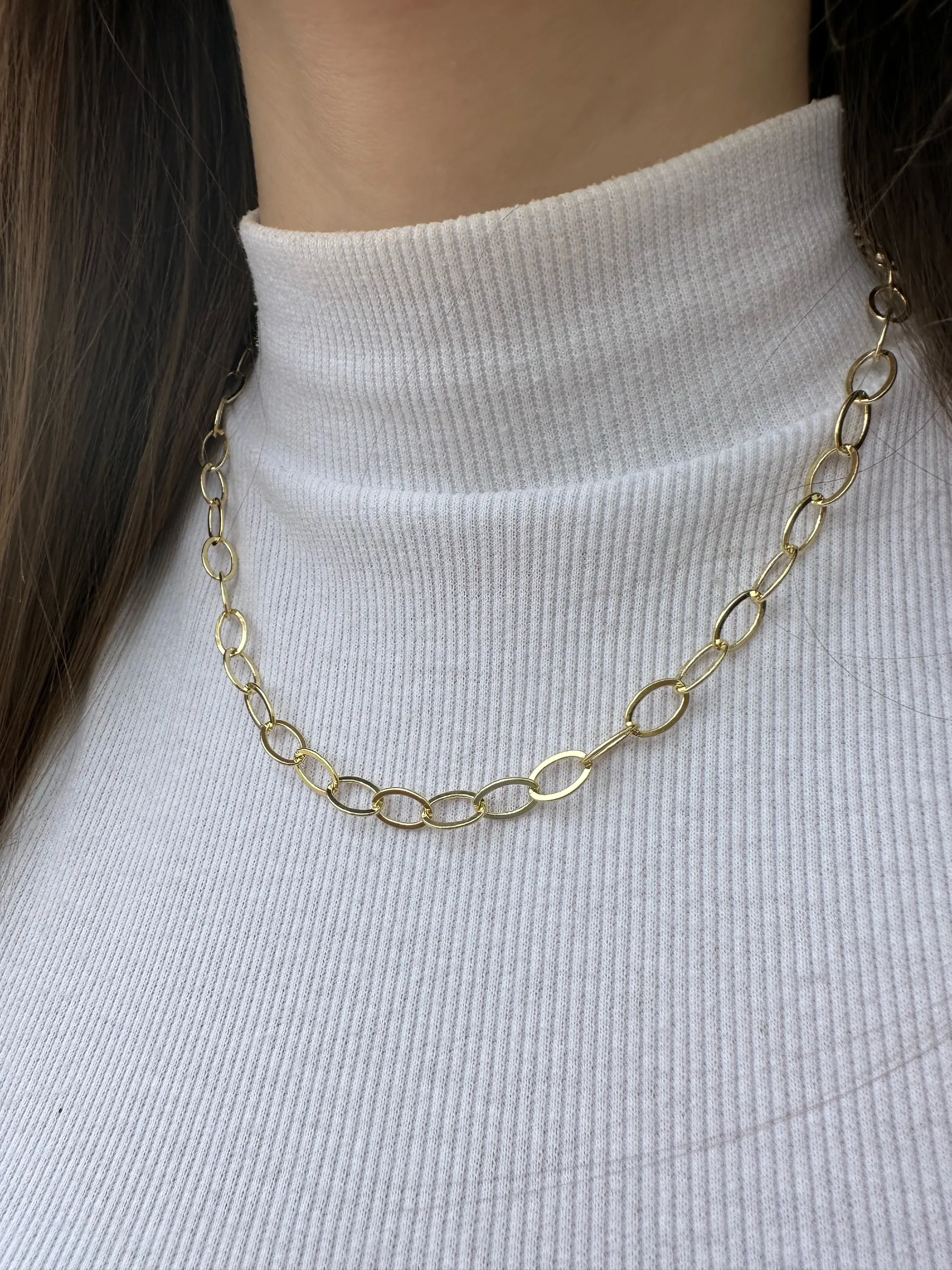 GARGANTILHA ELO OVAL