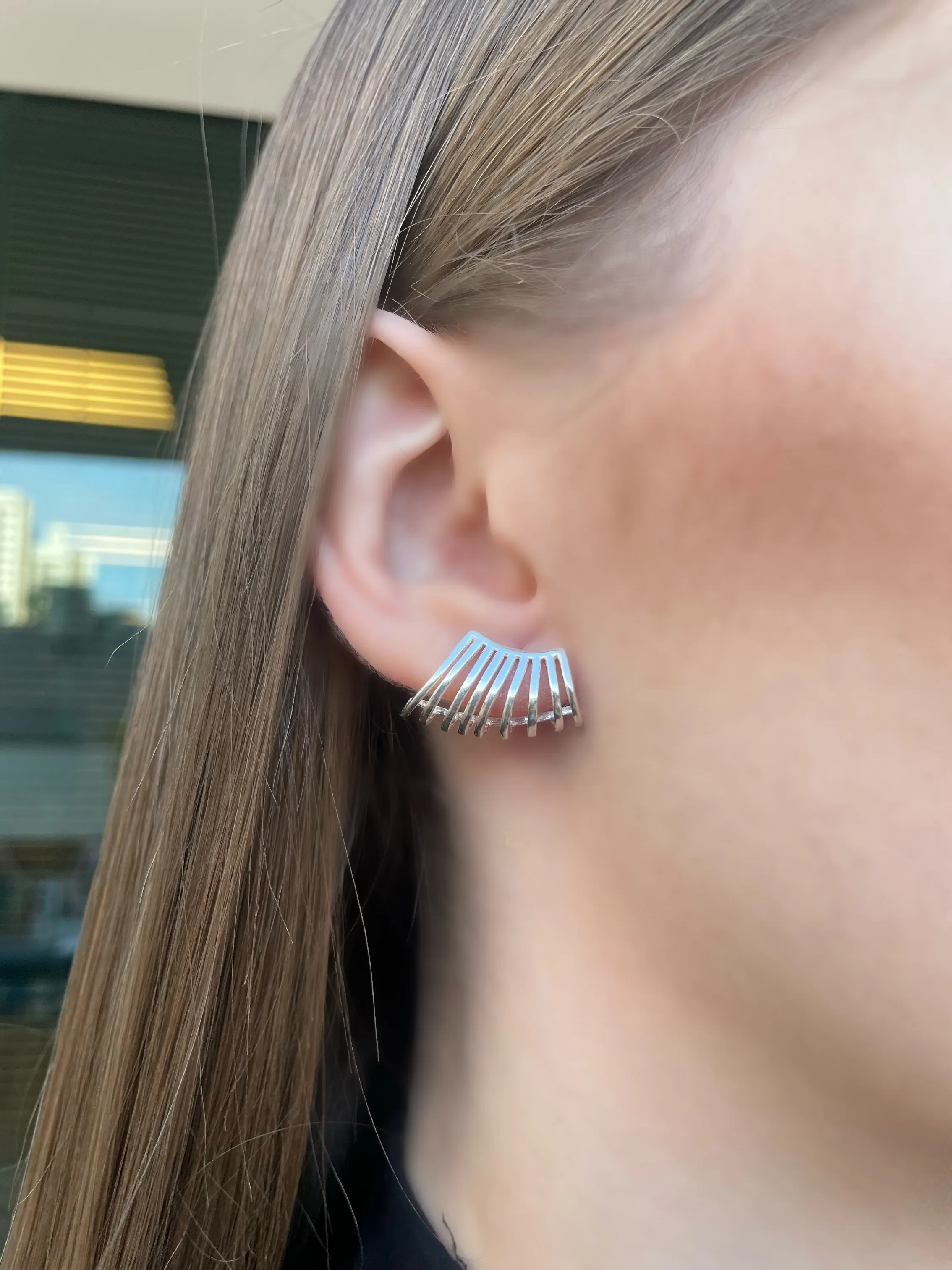 BRINCO PRATA EAR CUFF GRADE