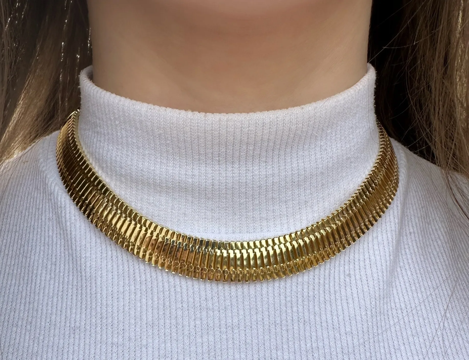 CHOKER ESTEIRA 14MM