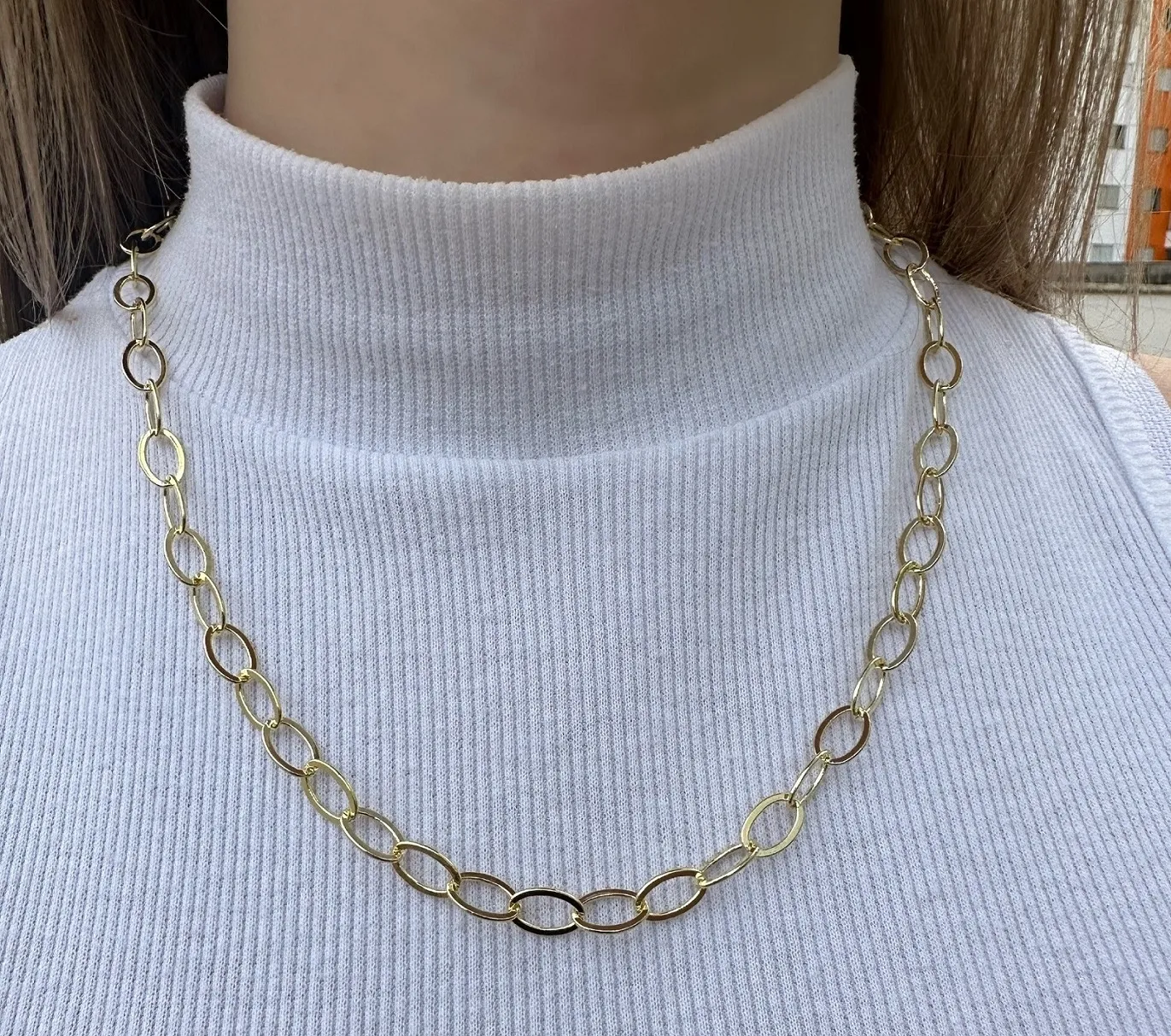 COLAR ELO OVAL
