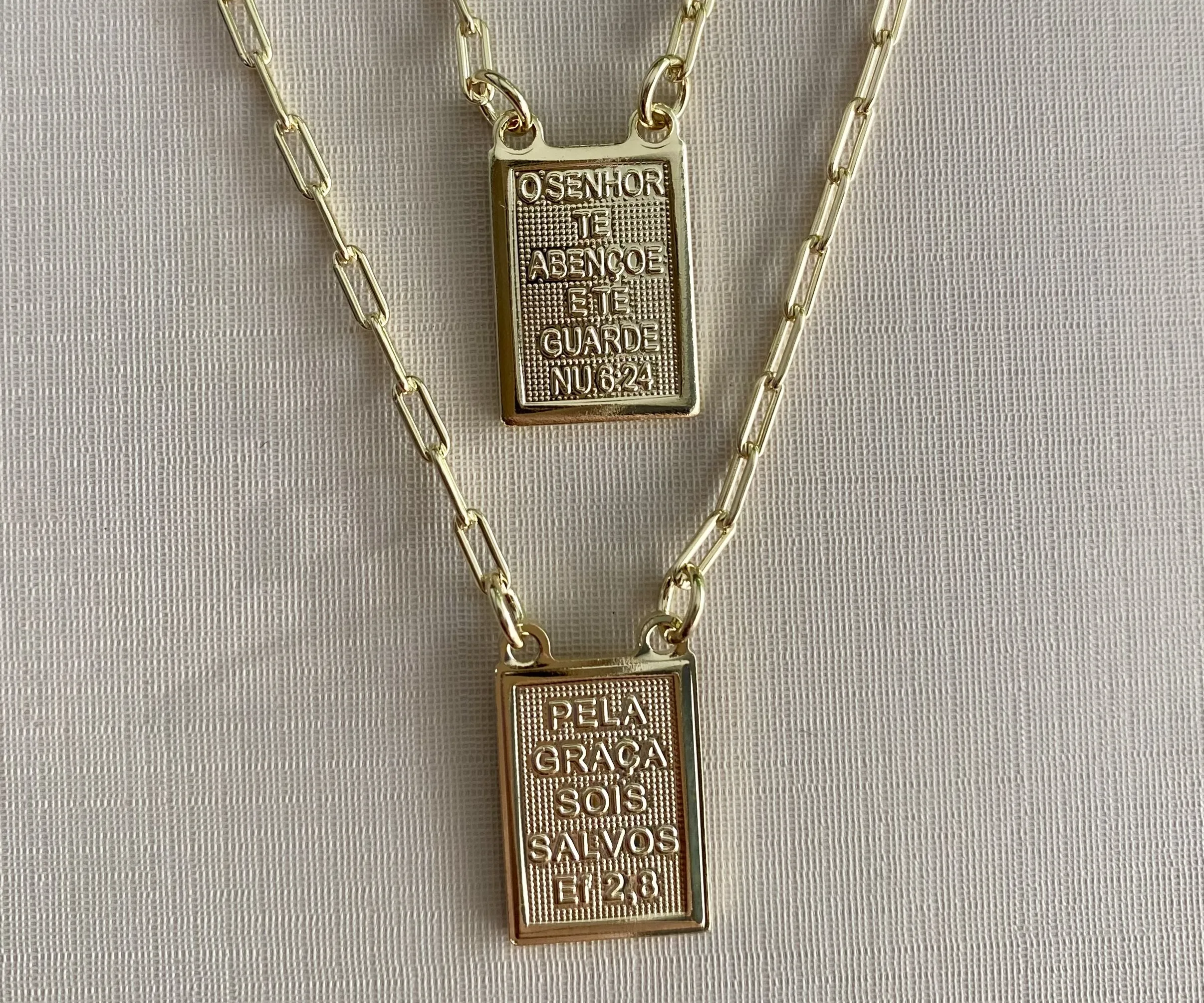 ESCAPULÁRIO CARTIER PELA GRAÇA SOIS SALVOS