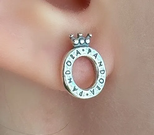 BRINCO PRATA OVAL INSPIRAÇÃO PANDORA