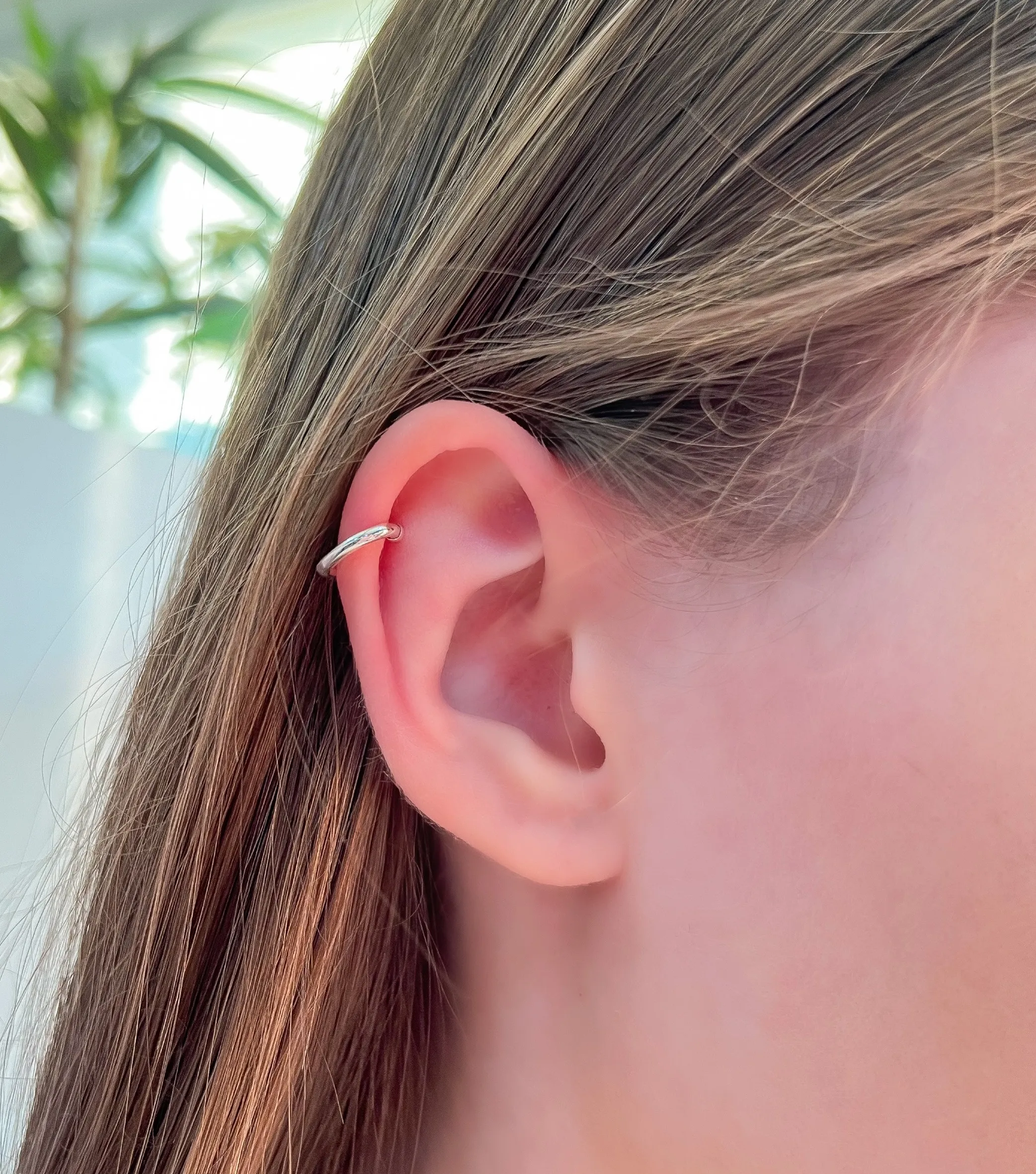 PIERCING PRATA FAKE PANDORA INSPIRAÇÃO