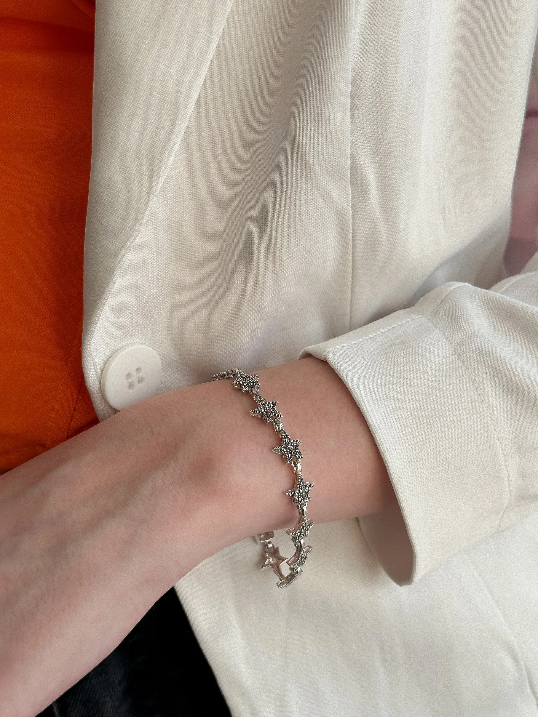 PULSEIRA PRATA BALI MARCASSITAS ESTRELA
