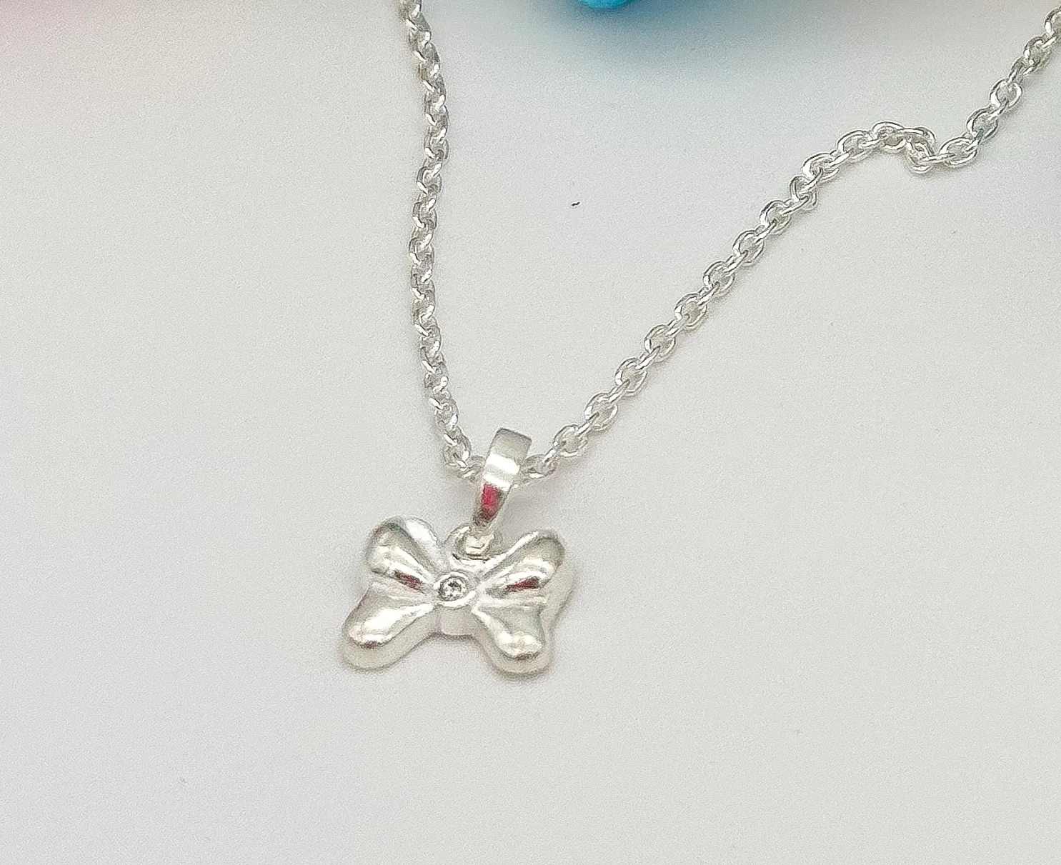 CONJUNTO PRATA INFANTIL LAÇO