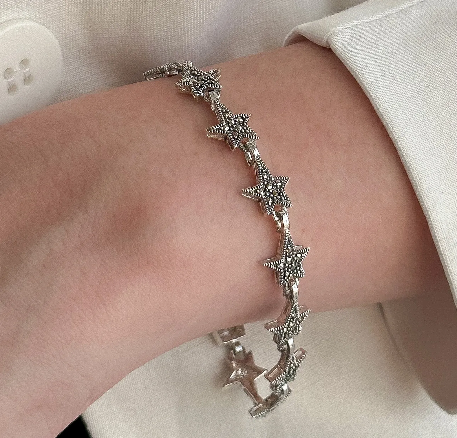 PULSEIRA PRATA BALI MARCASSITAS ESTRELA
