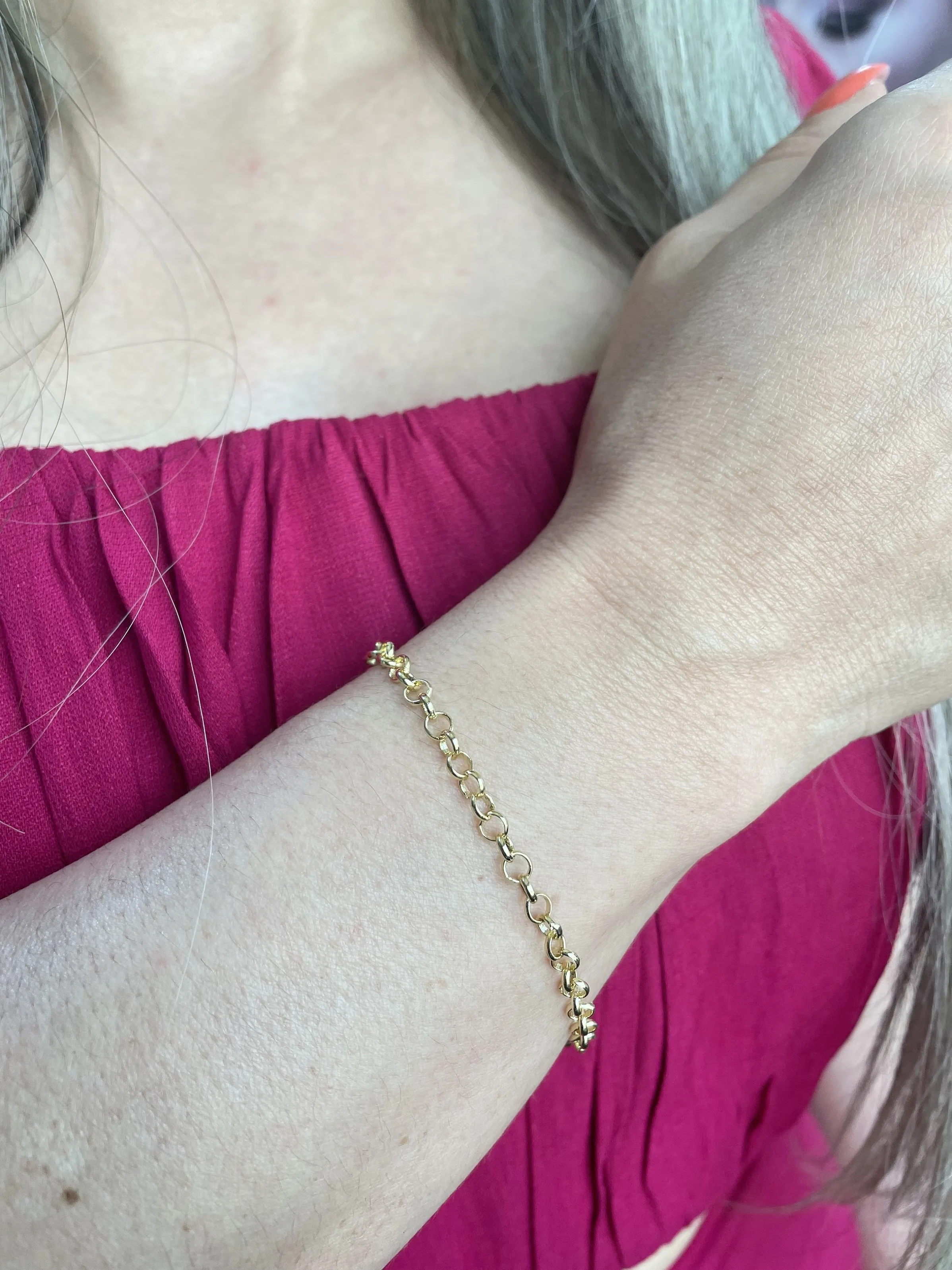 PULSEIRA ELO PORTUGUES 4MM
