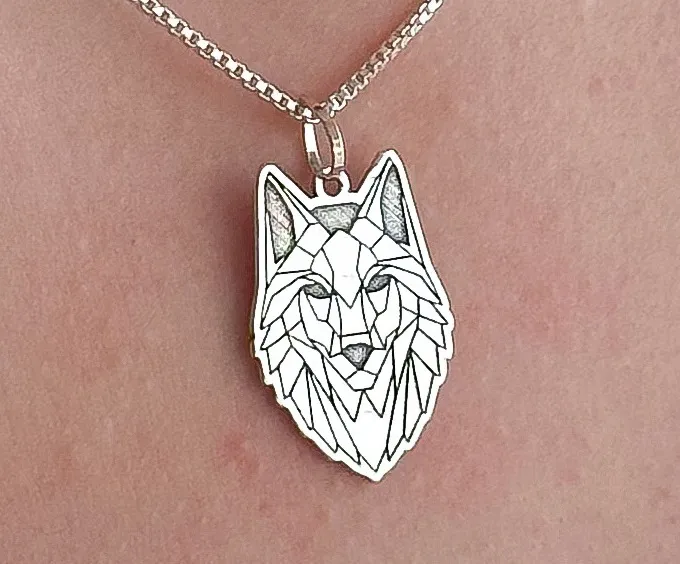 GARGANTILHA PRATA LOBO