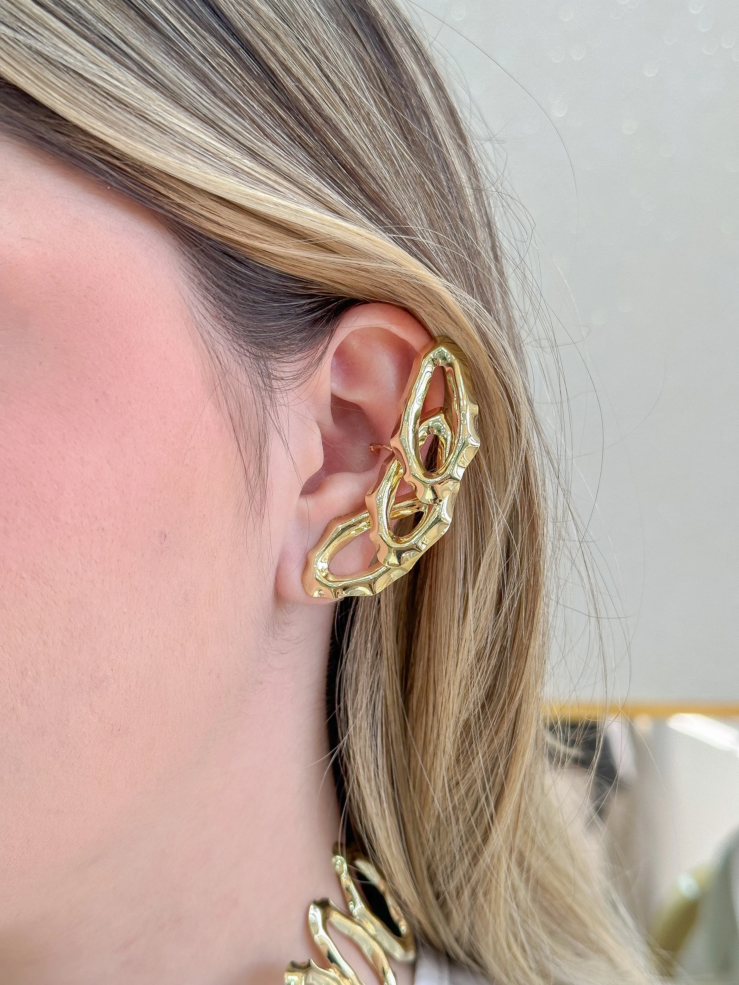 EAR CUFF ELOS ORGÂNICO