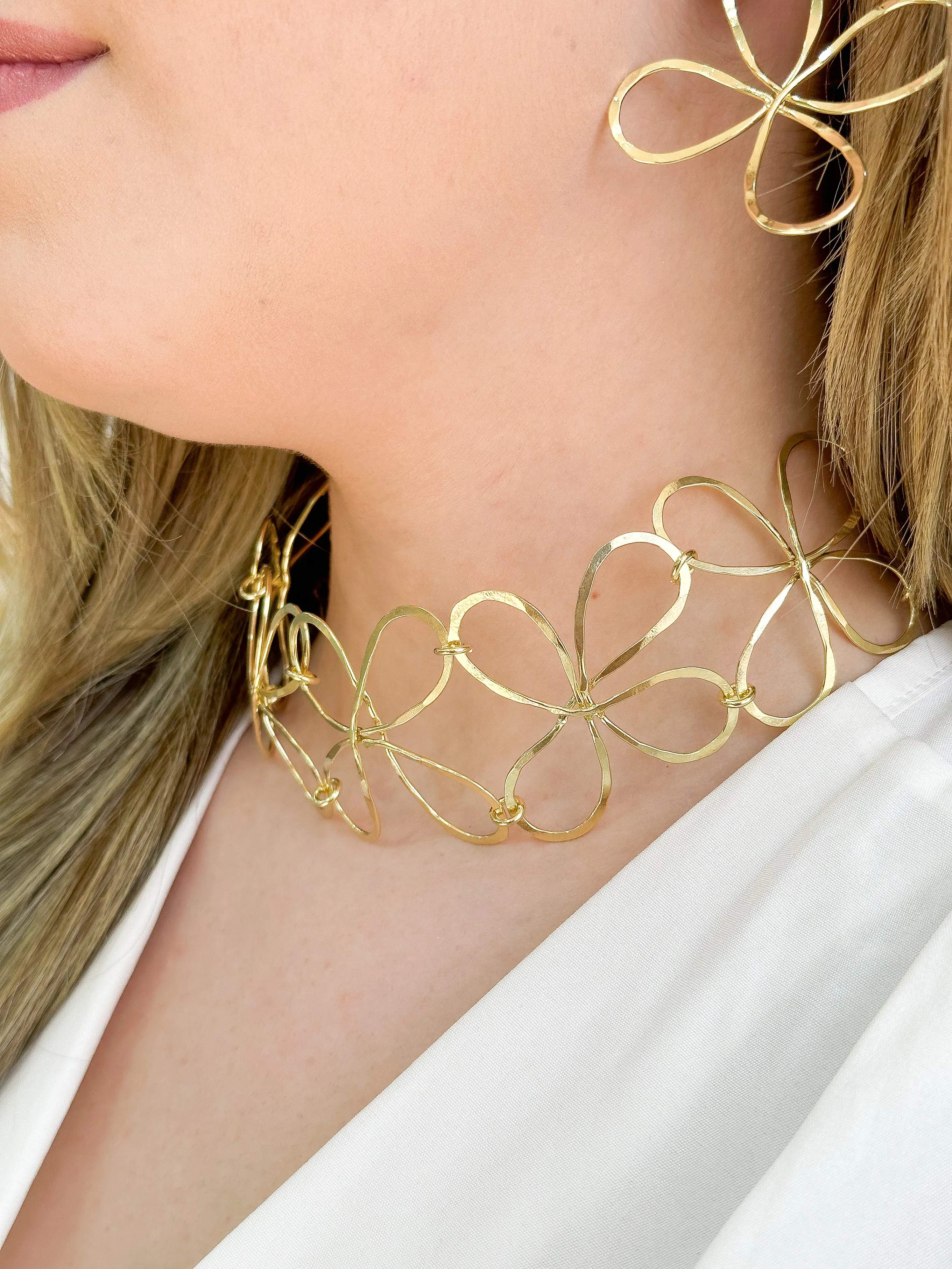 CHOKER FLOR VAZADA