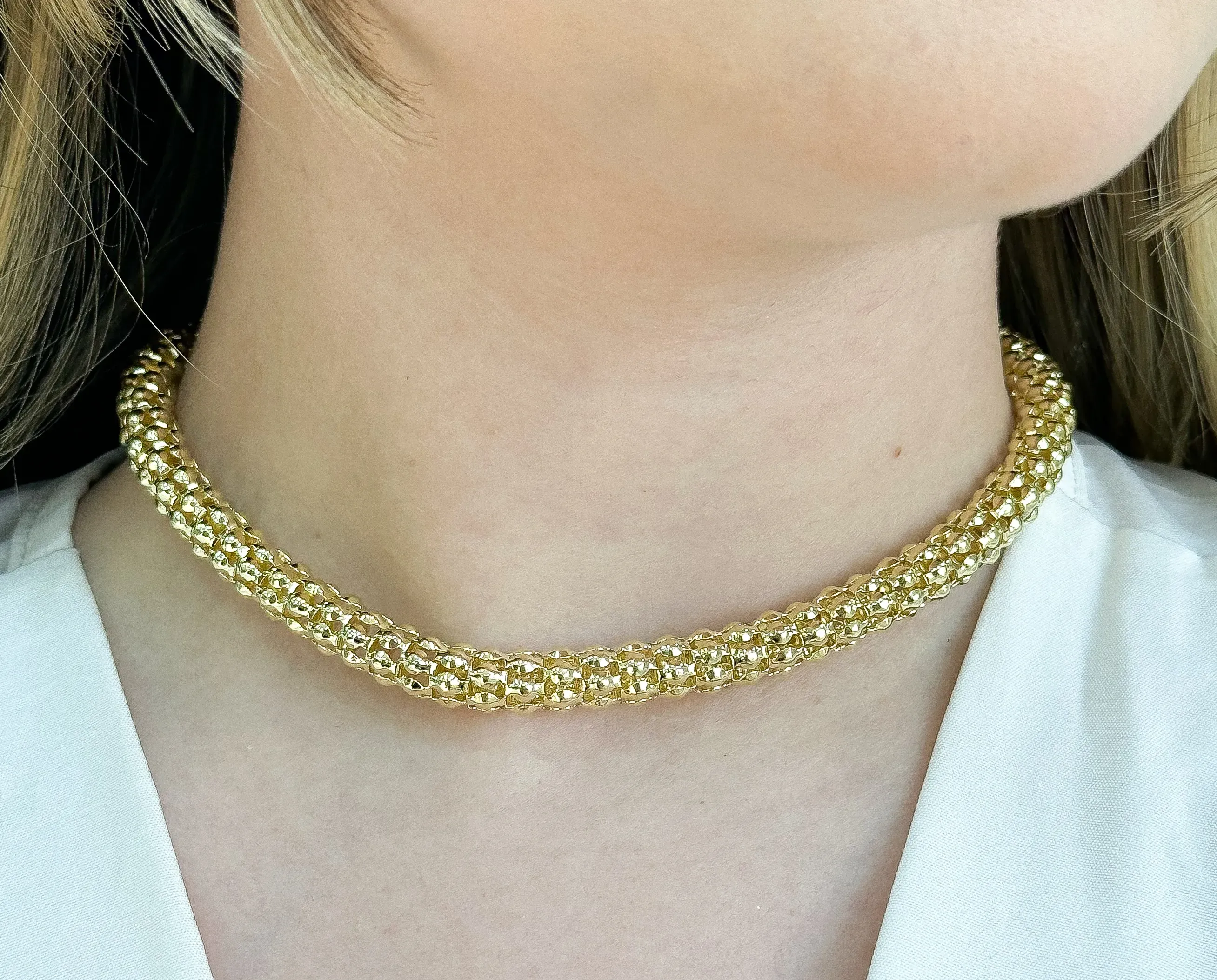 CHOKER PIPOCA