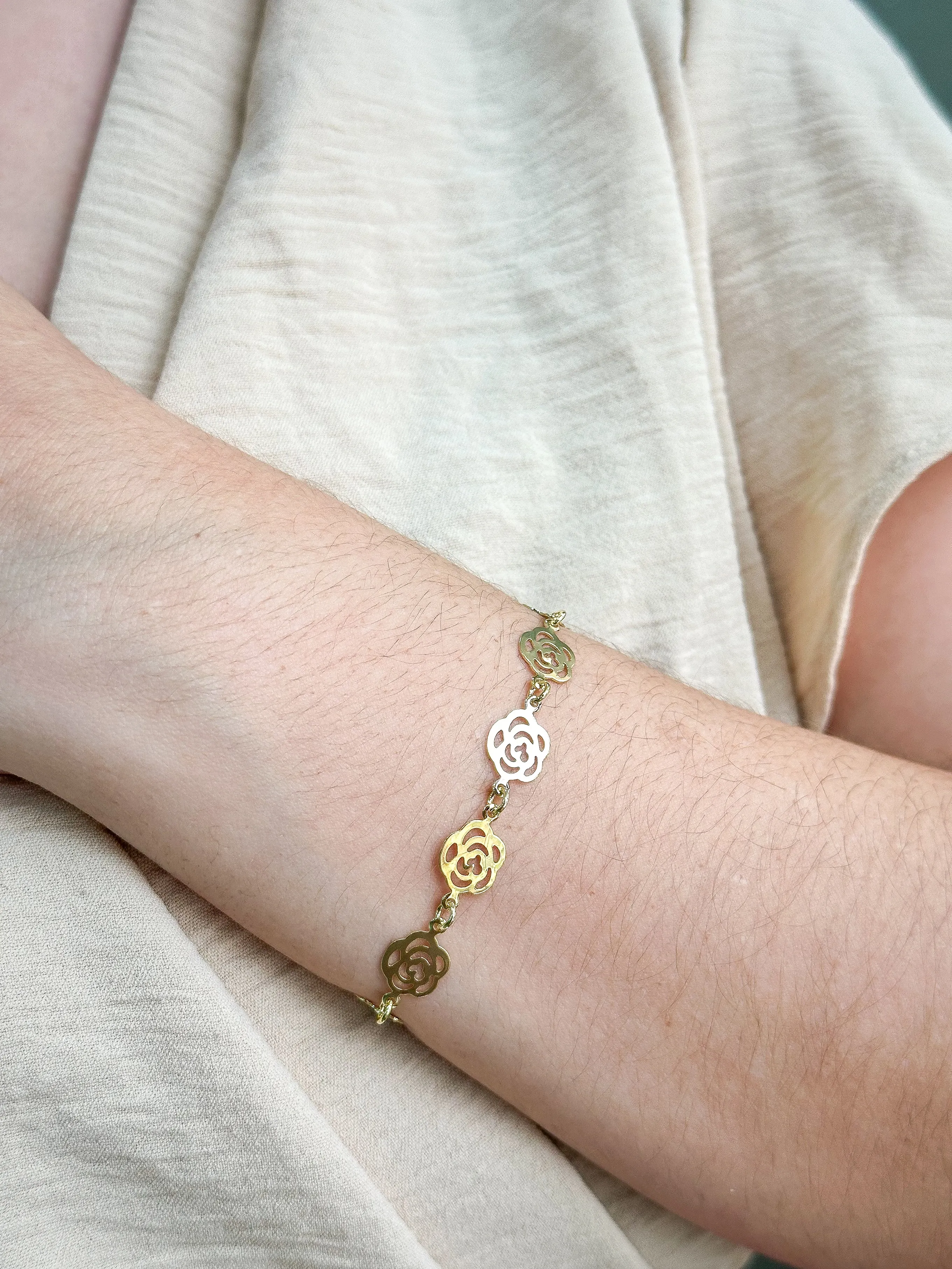 PULSEIRA FLOR VAZADA
