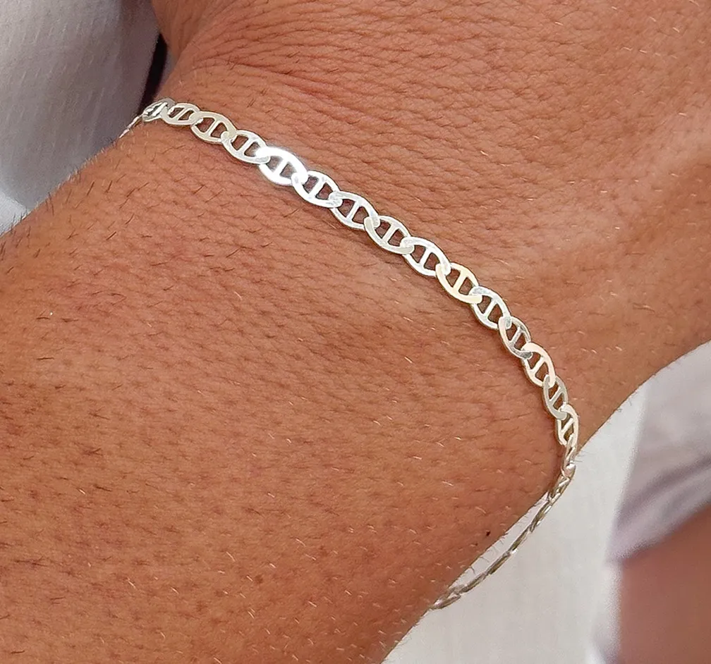 PULSEIRA PRATA GUCCI FIO 080