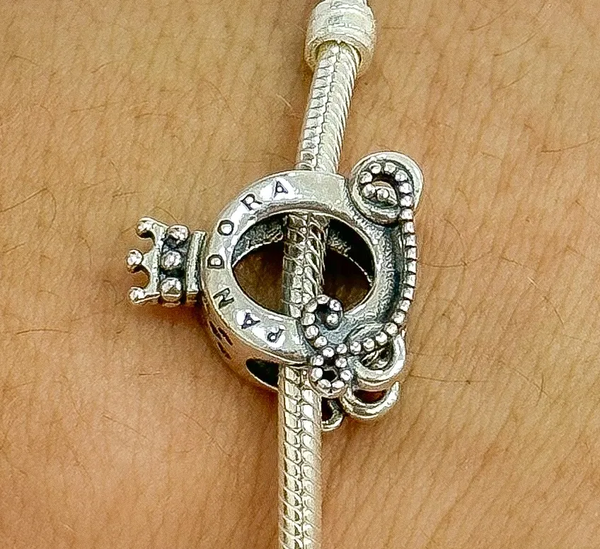 BERLOQUE PRATA CARRUAGEM INSPIRAÇÃO PANDORA
