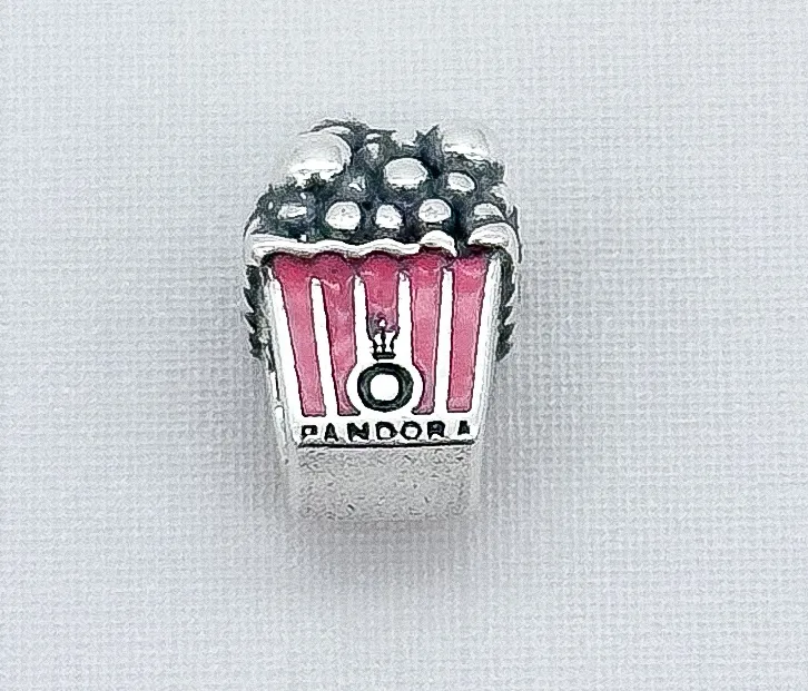 BERLOQUE PRATA POTE DE PIPOCA PANDORA