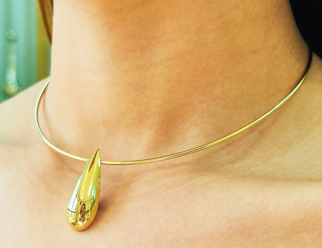 CHOKER ARO GOTA LONGA