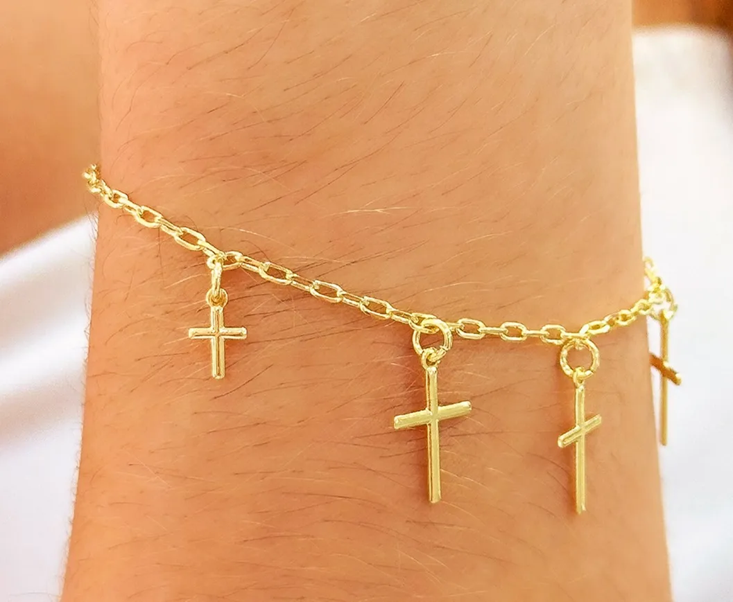 PULSEIRA CRUZ PENDURADA