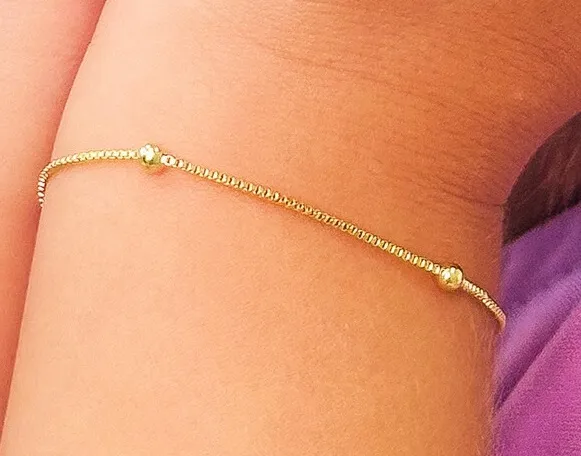 PULSEIRA INFANTIL VENEZIANA COM BOLINHAS