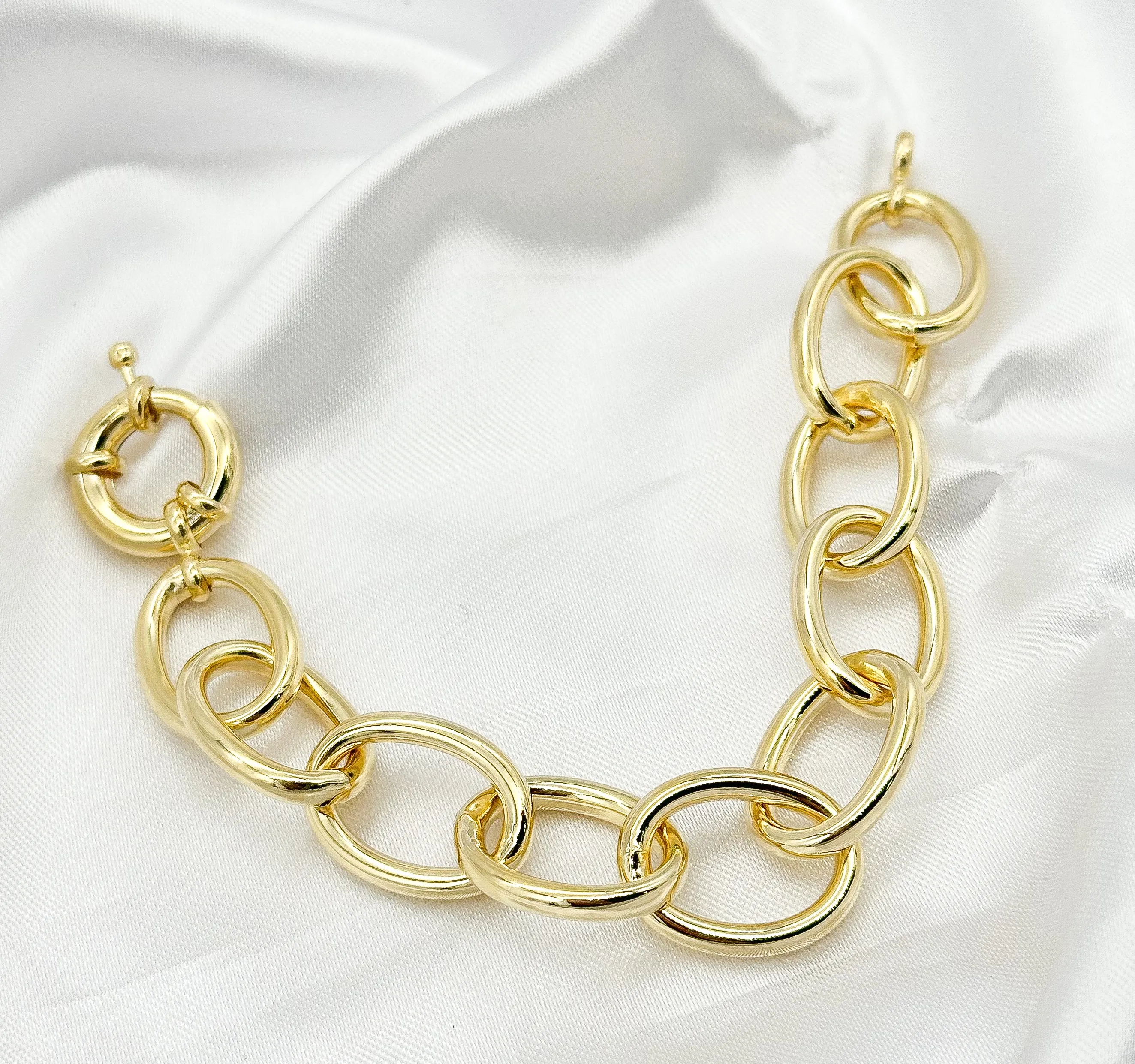 PULSEIRA ELO OVAL GRANDE