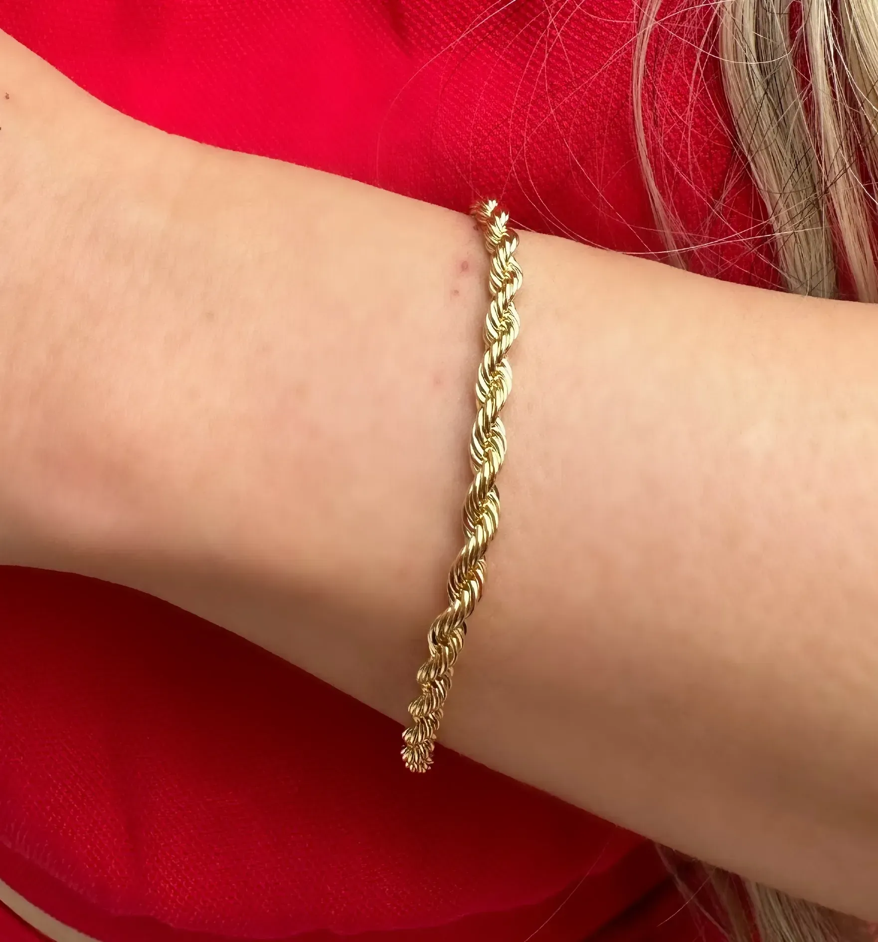 PULSEIRA CORDÃO BAIANO 4MM