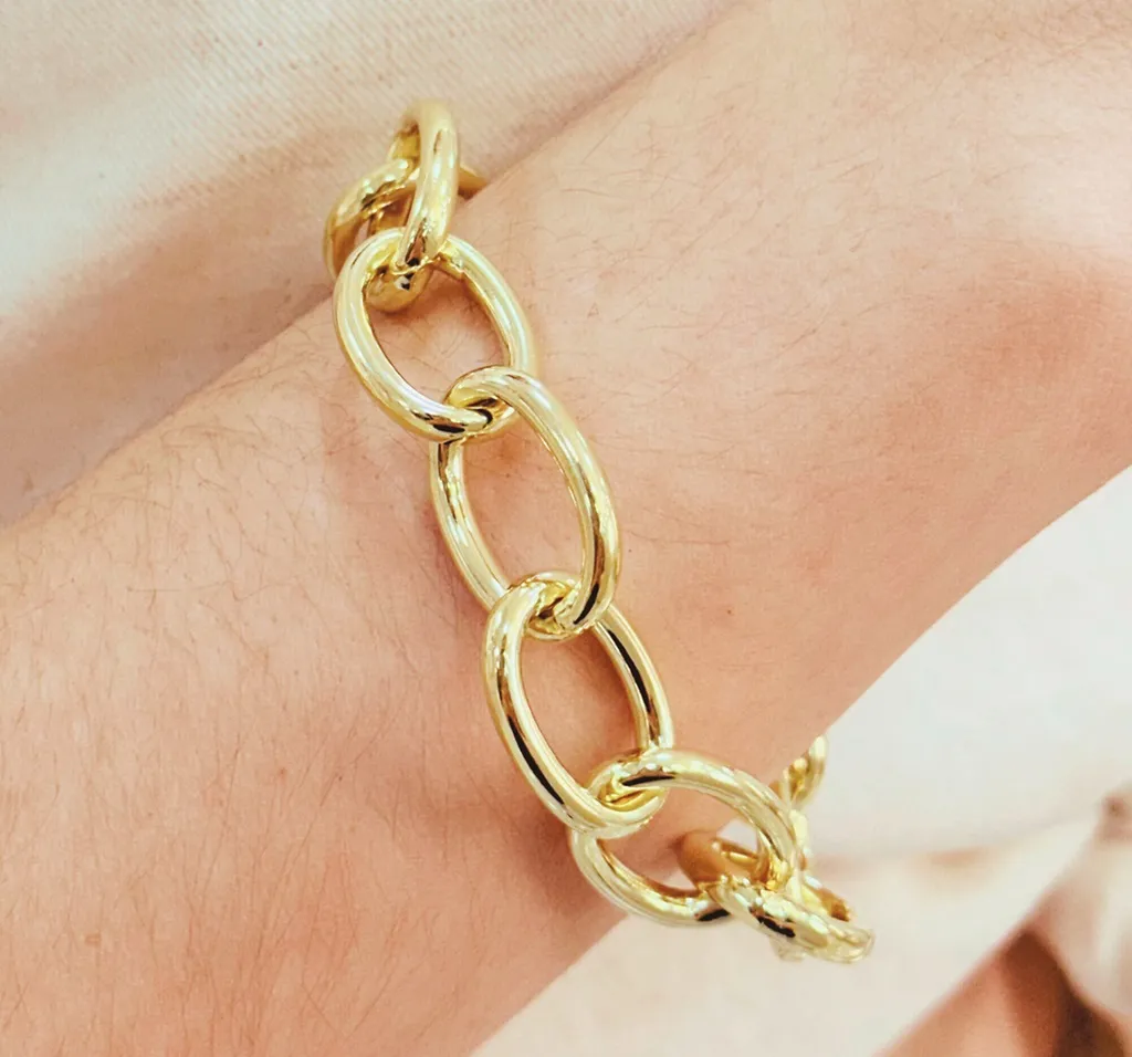 PULSEIRA ELO OVAL GRANDE