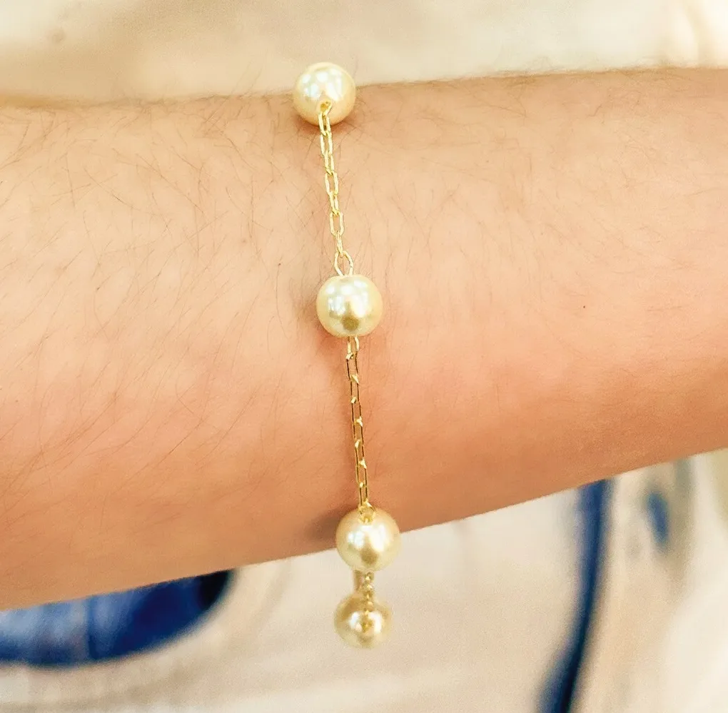 PULSEIRA PEROLAS 7MM