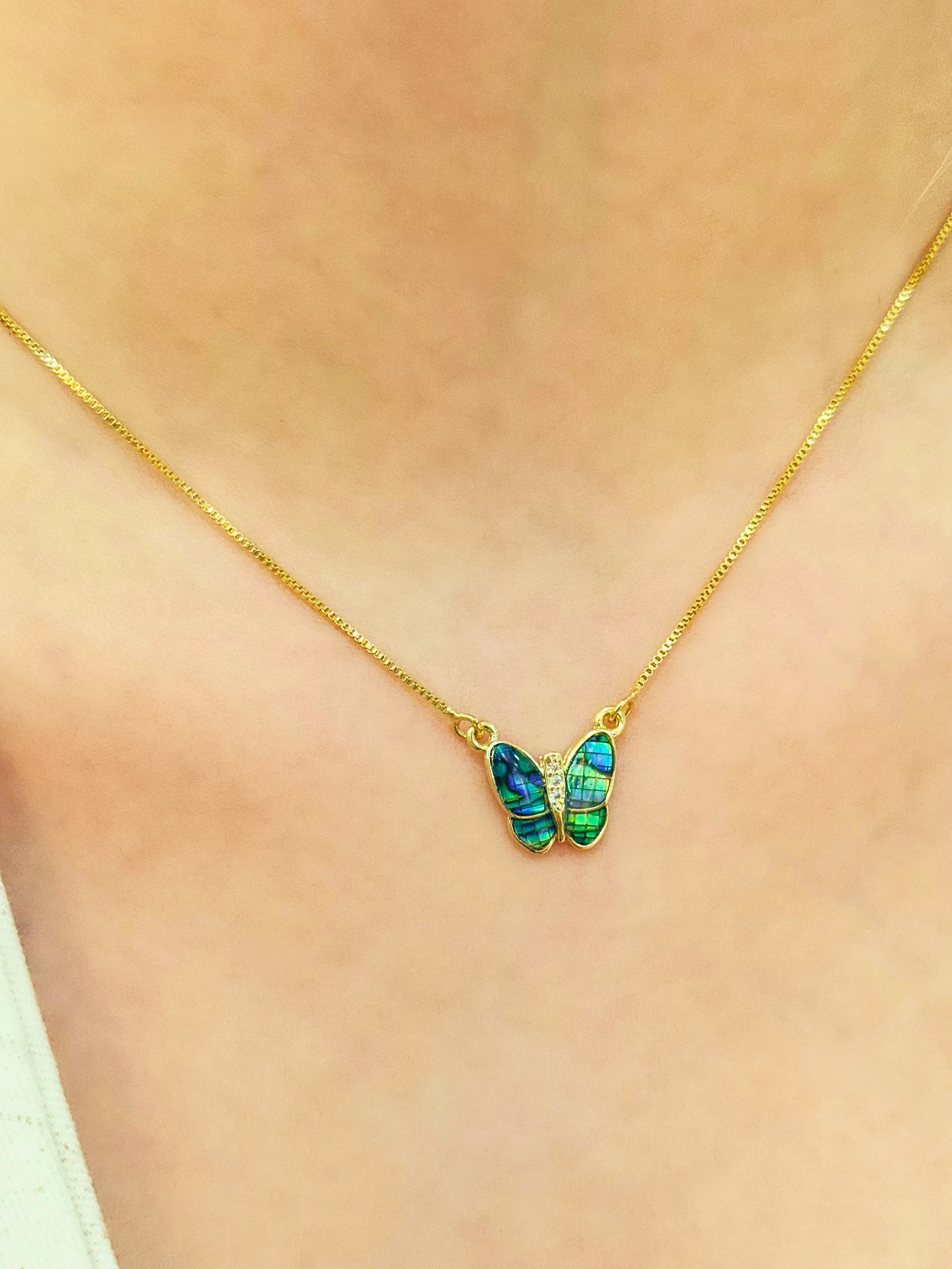 CONJUNTO BORBOLETA ABALONE