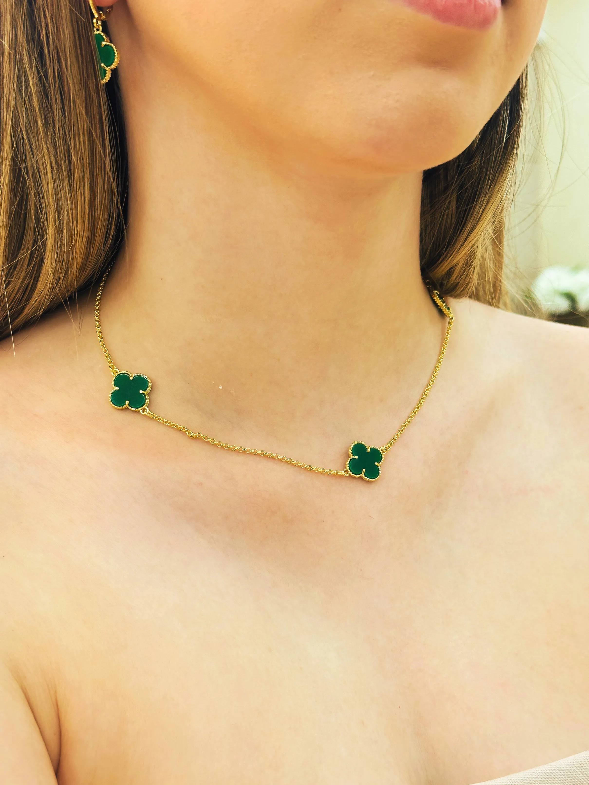 CHOKER ALHAMBRA VERDE VAN CLEEF