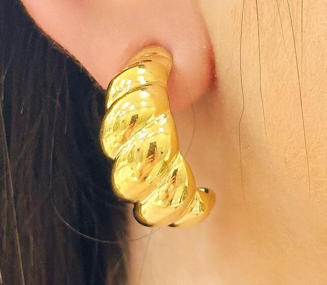 BRINCO MEIA ARGOLA CARACOL