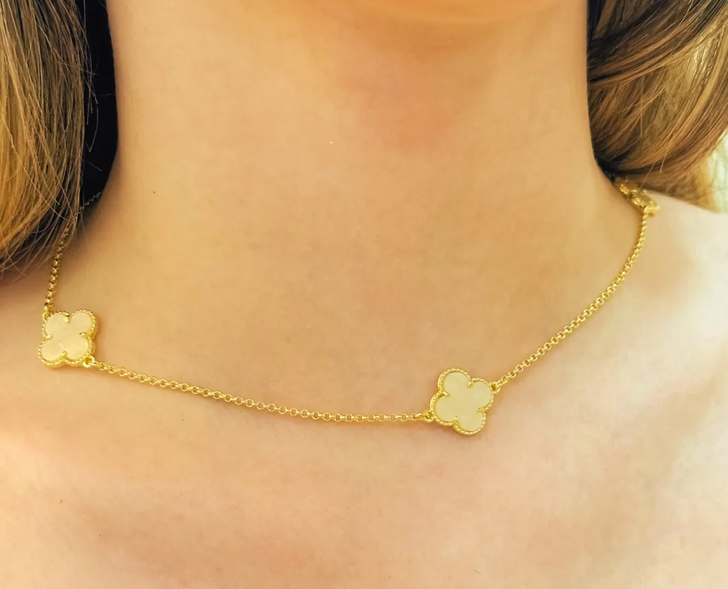 CHOKER ALHAMBRA MADRE PÉROLA VAN CLEEF