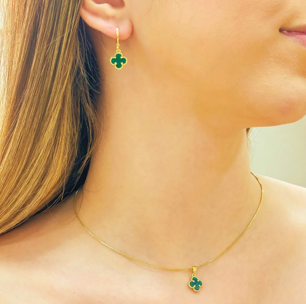 CONJUNTO ALHAMBRA VERDE VAN CLEEF