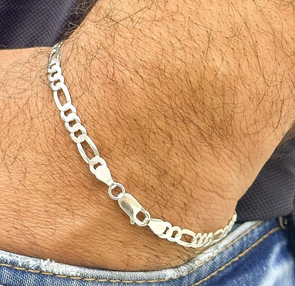 PULSEIRA PRATA 3x1 FLAT FIO 100