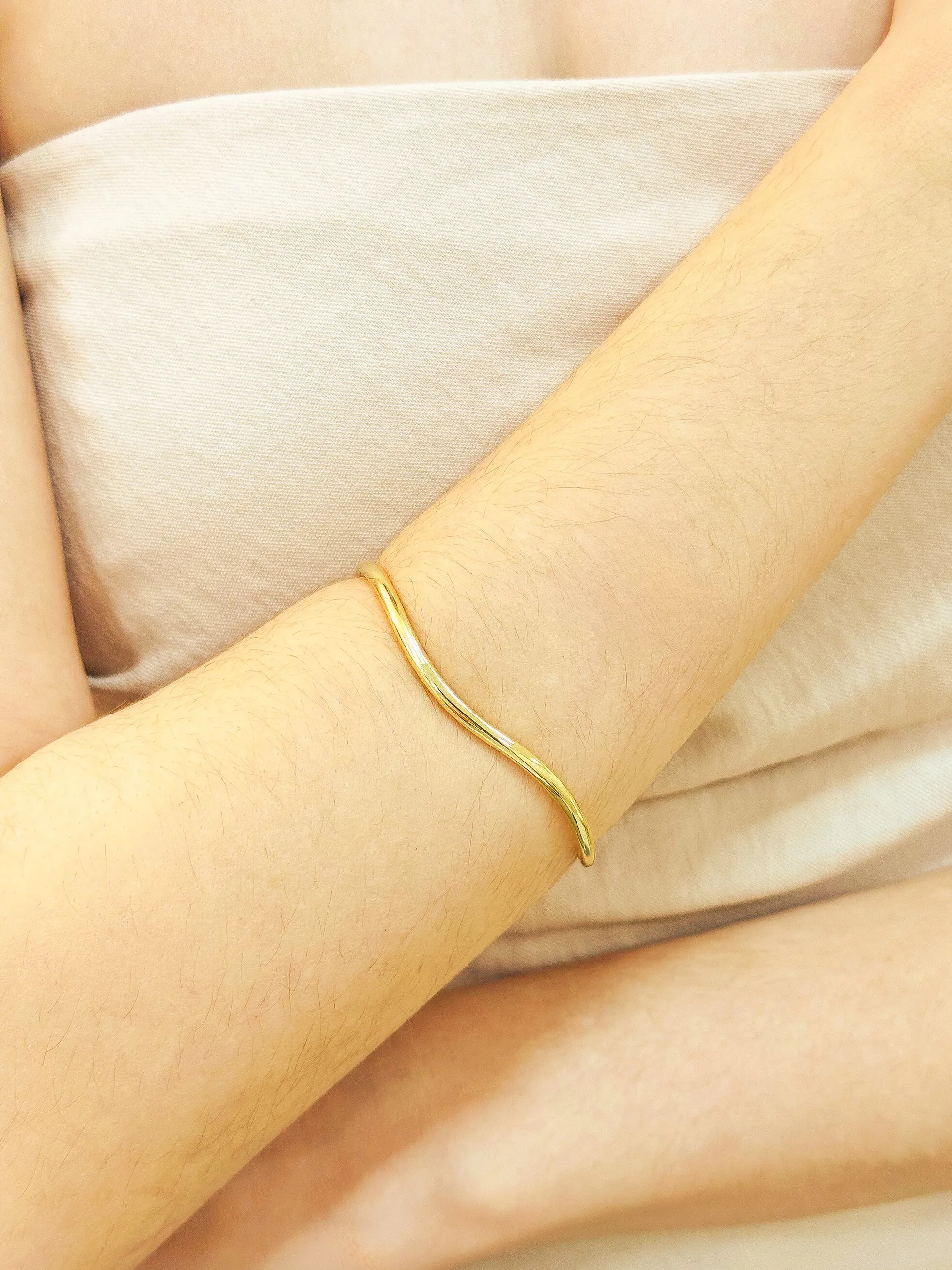 BRACELETE LISO ONDULADO