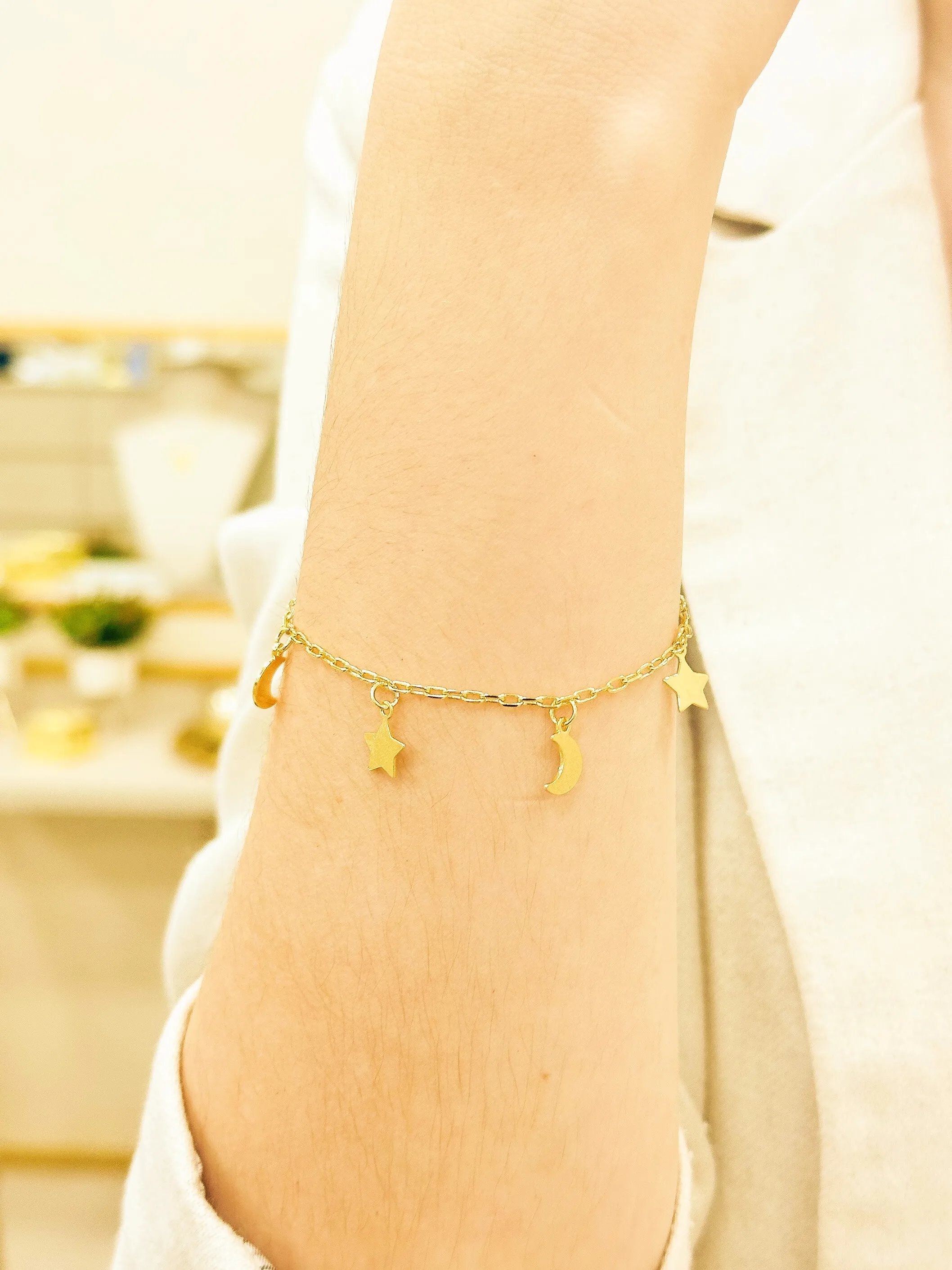 PULSEIRA CARTIER ESTRELA E LUA