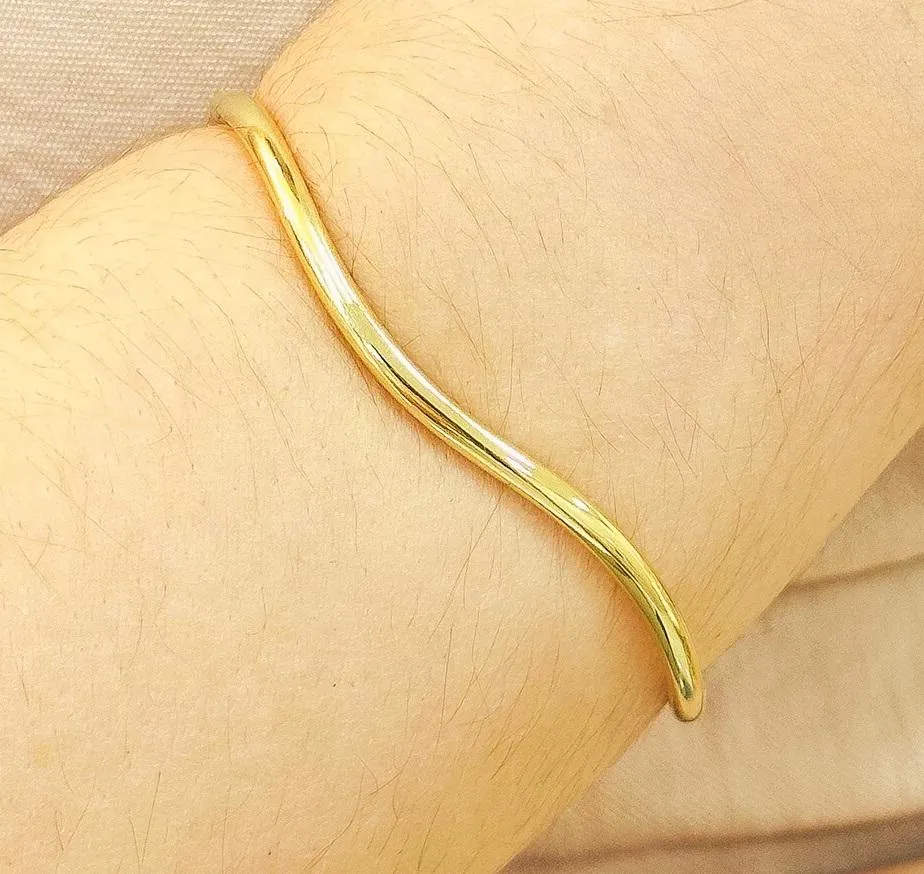 BRACELETE LISO ONDULADO