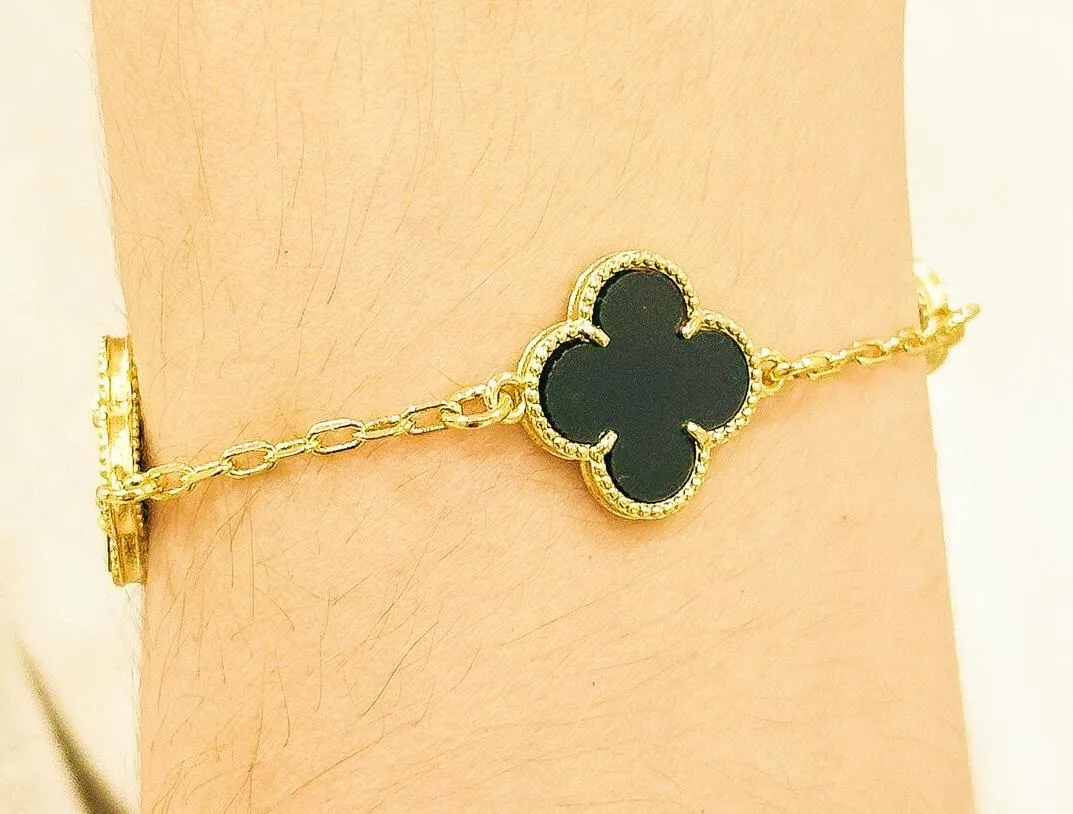PULSEIRA ALHAMBRA PEDRA PRETA VAN CLEFF