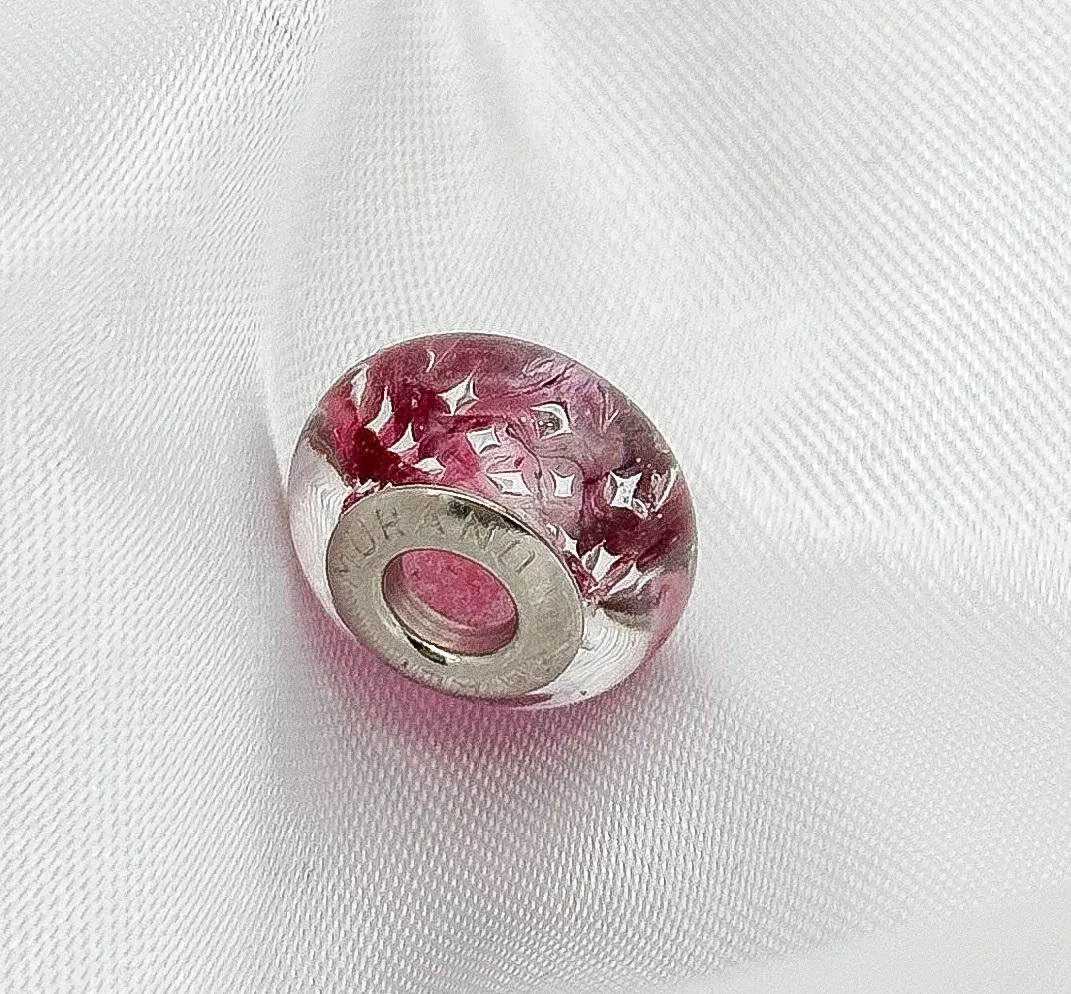 BERLOQUE PRATA MURANO ROSA