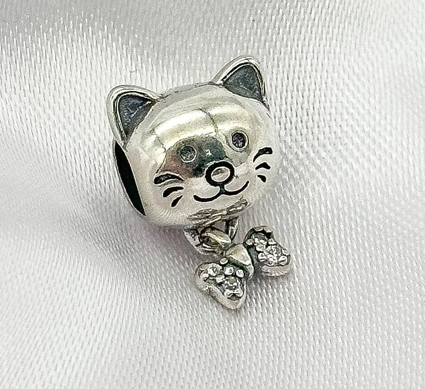 BERLOQUE PRATA PASSANTE GATINHO