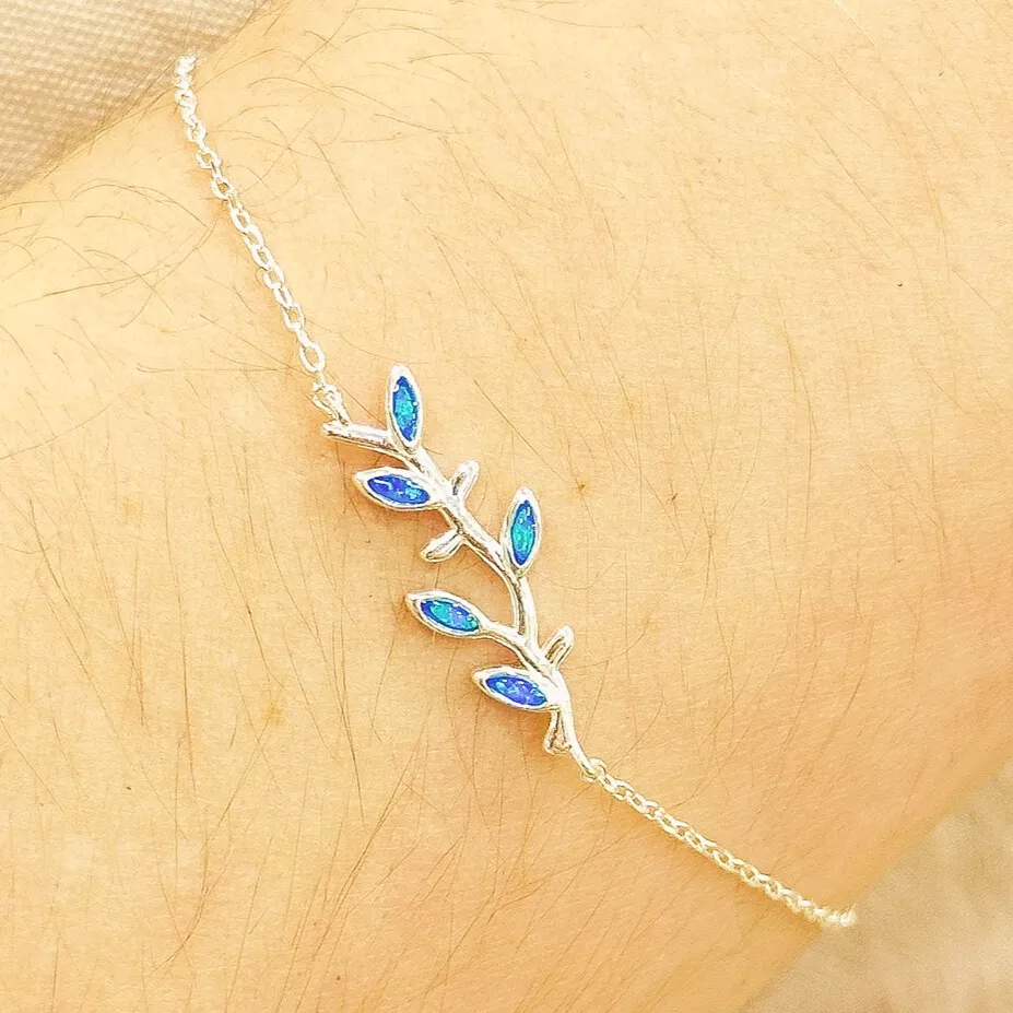 PULSEIRA PRATA FOLHAS