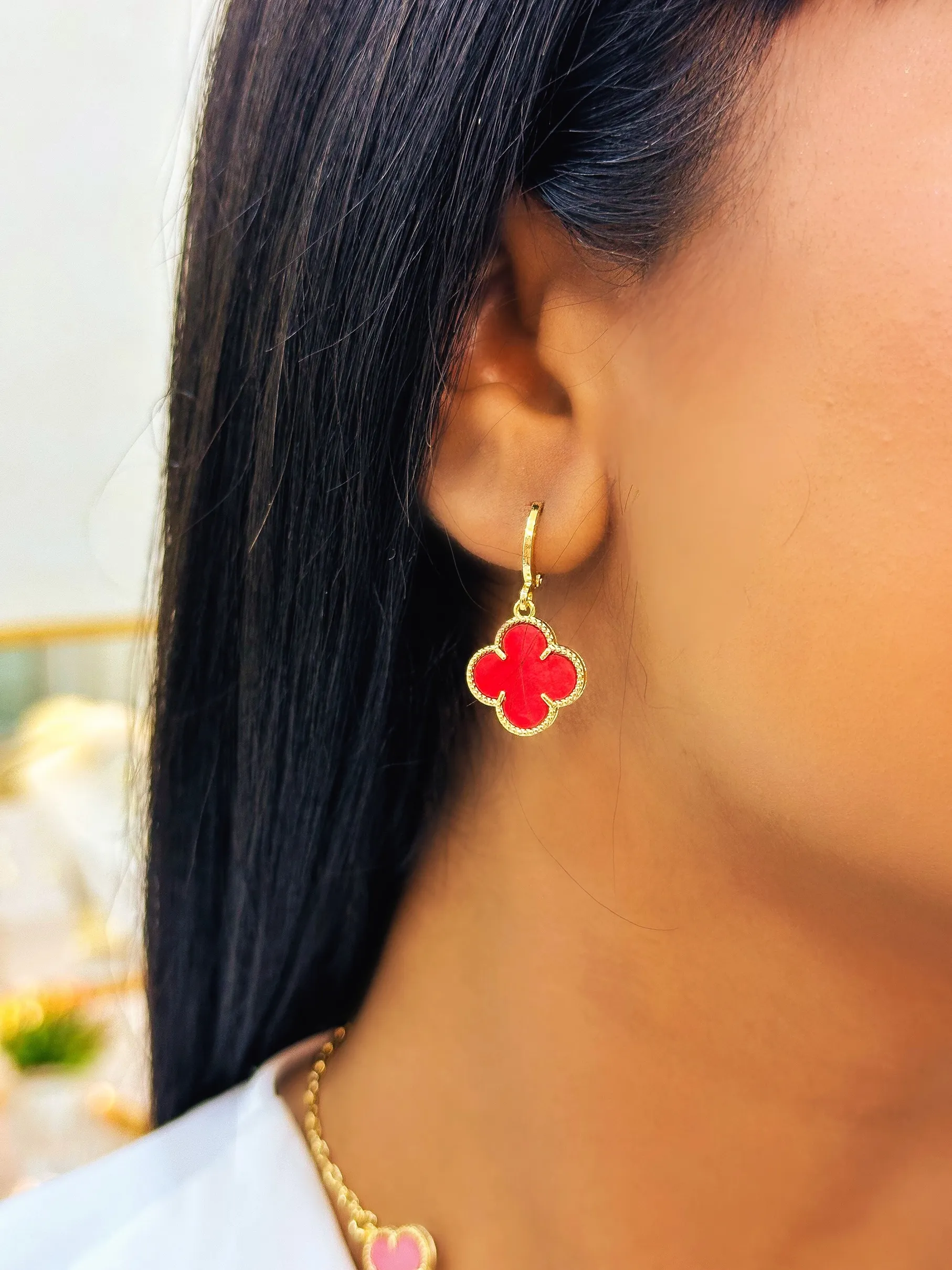 BRINCO ALHAMBRA VAN CLEEF VERMELHO