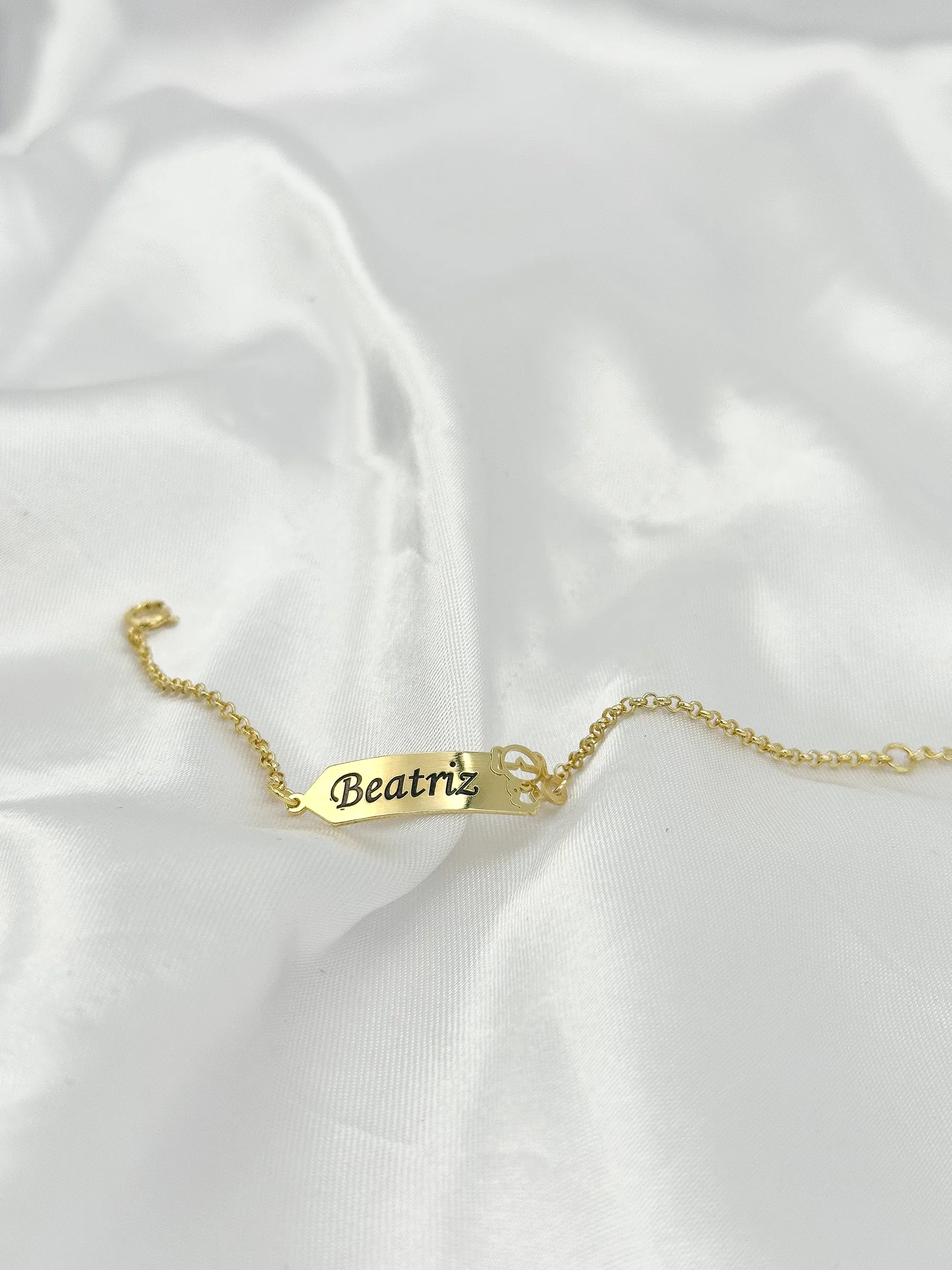 PULSEIRA INFANTIL CHAPINHA NOME