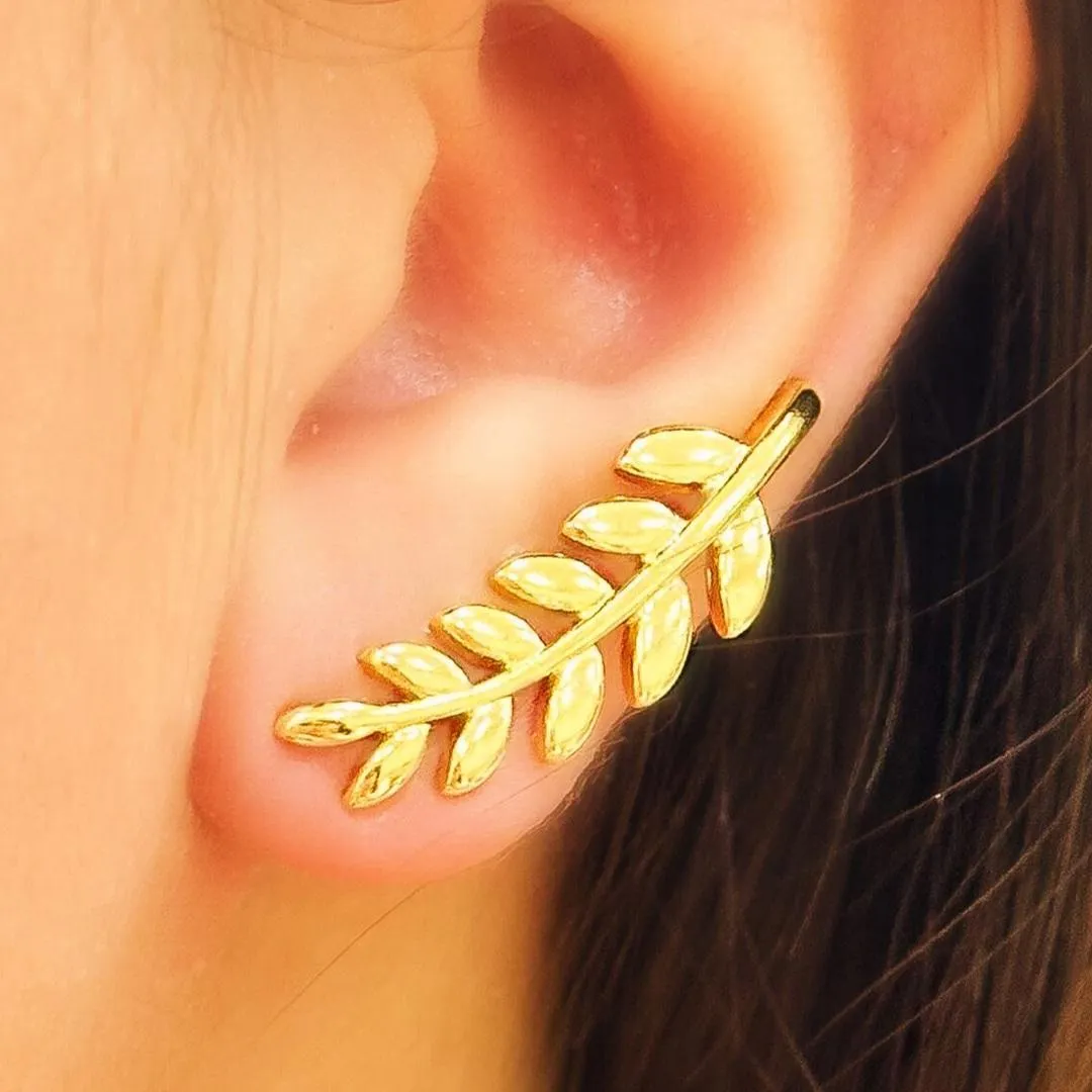 BRINCO EAR CUFF FOLHAS