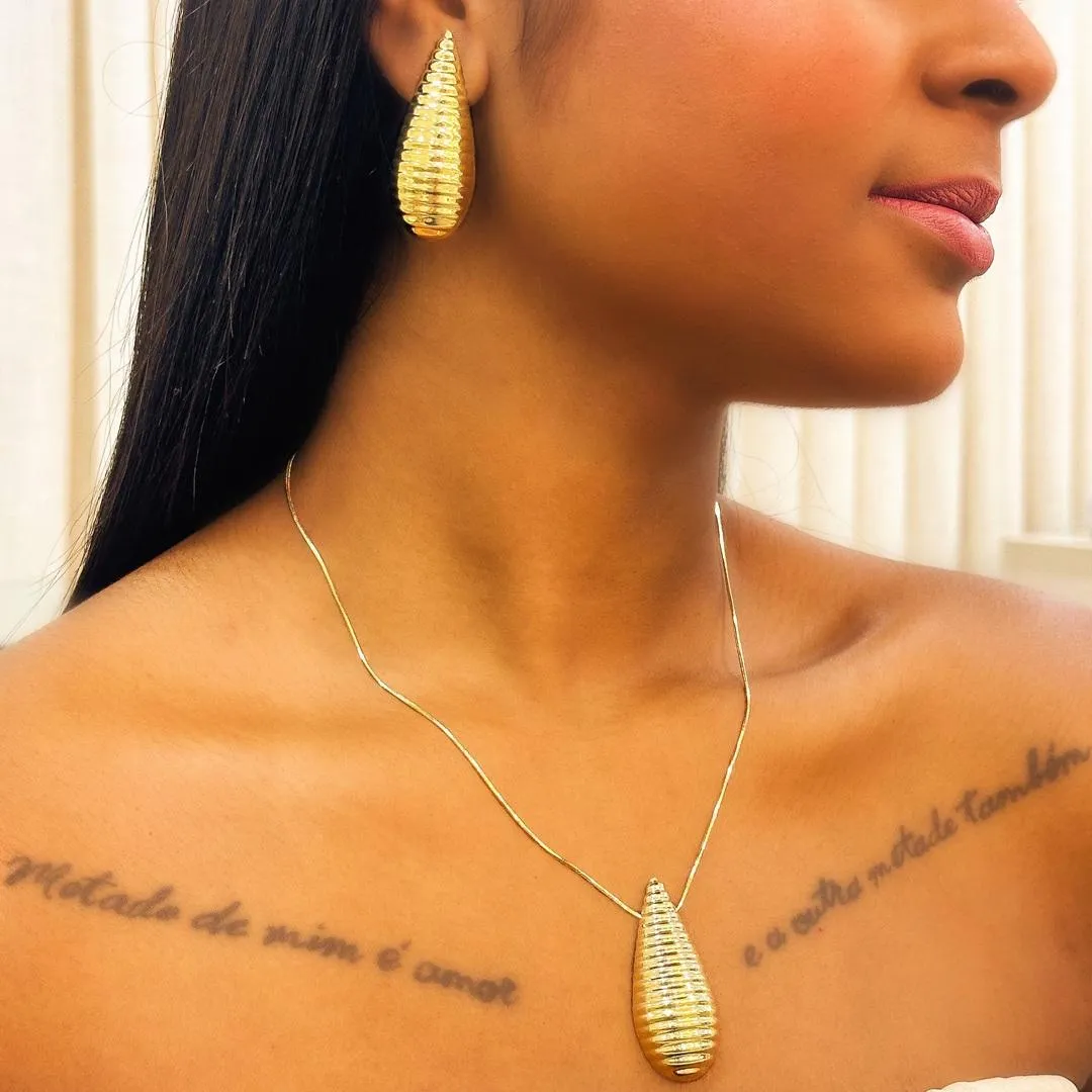 CONJUNTO GOTA LISTRADA GRANDE