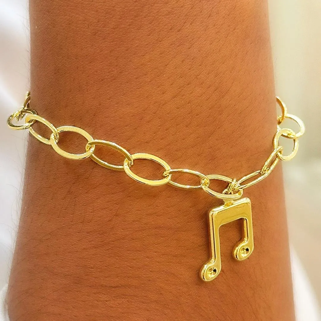 PULSEIRA  ELO OVAL NOTA MUSICAL